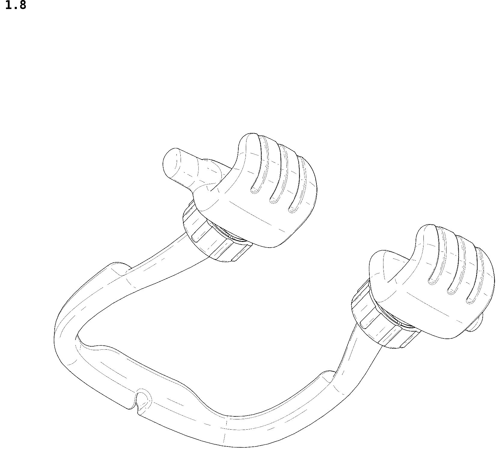 Patent USD1043653 Figure 8 – Stand for mobile telephones