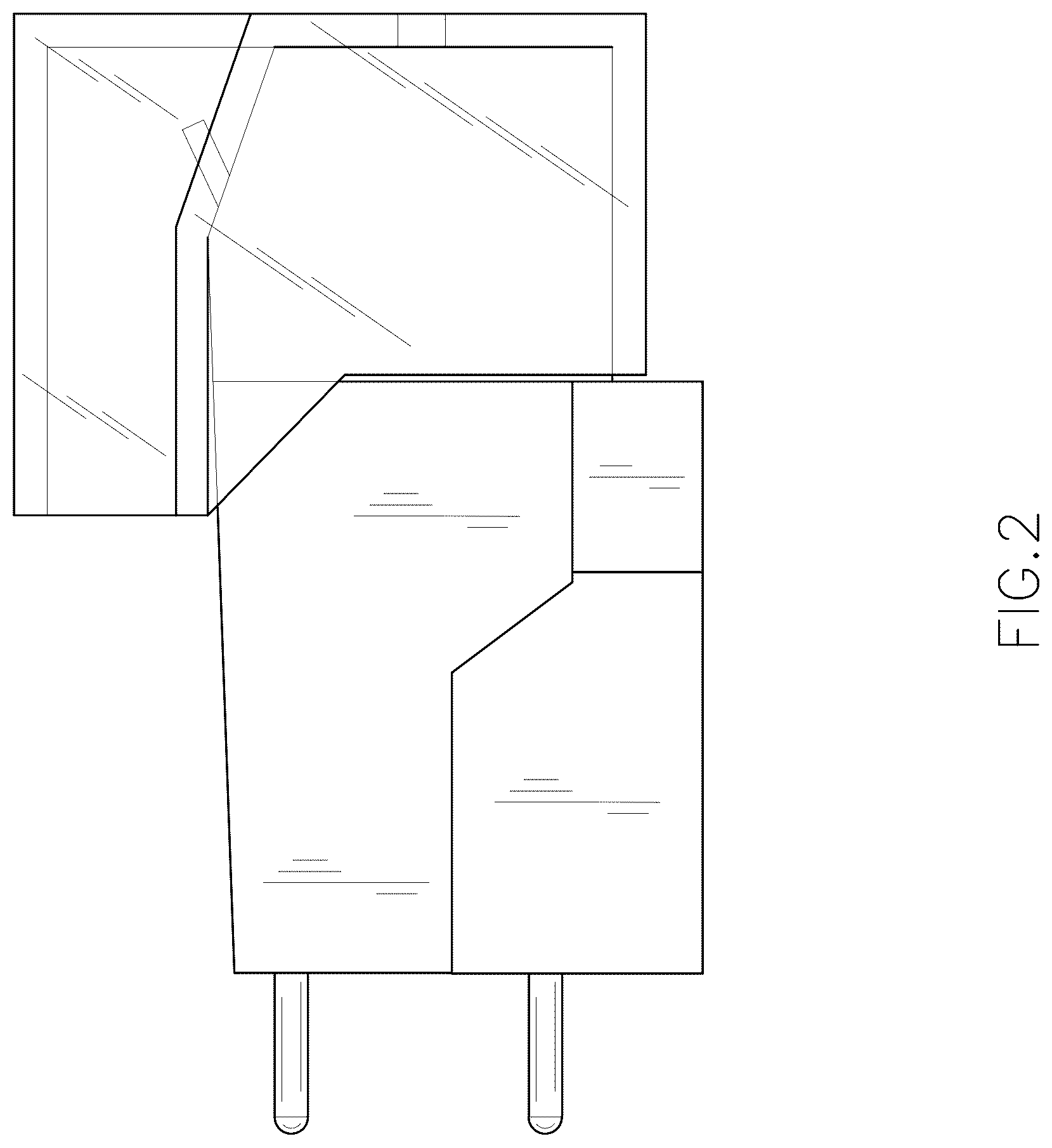 Patent USD1043654 Figure 2 – Magnetic cartridge and lid assembly