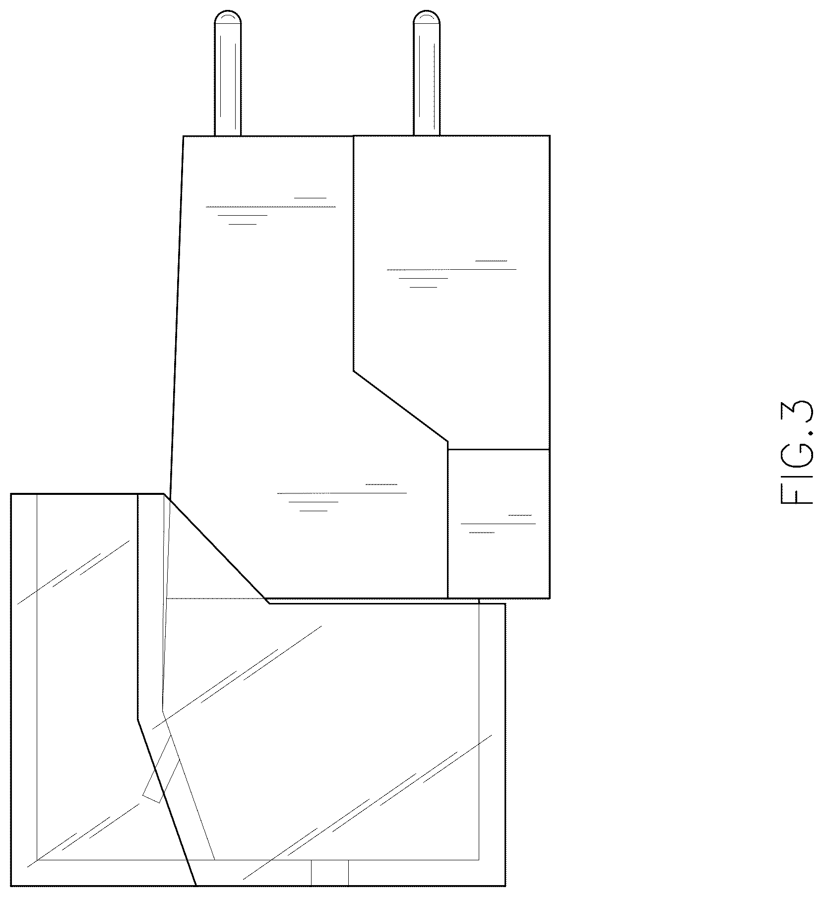 Patent USD1043654 Figure 3 – Magnetic cartridge and lid assembly