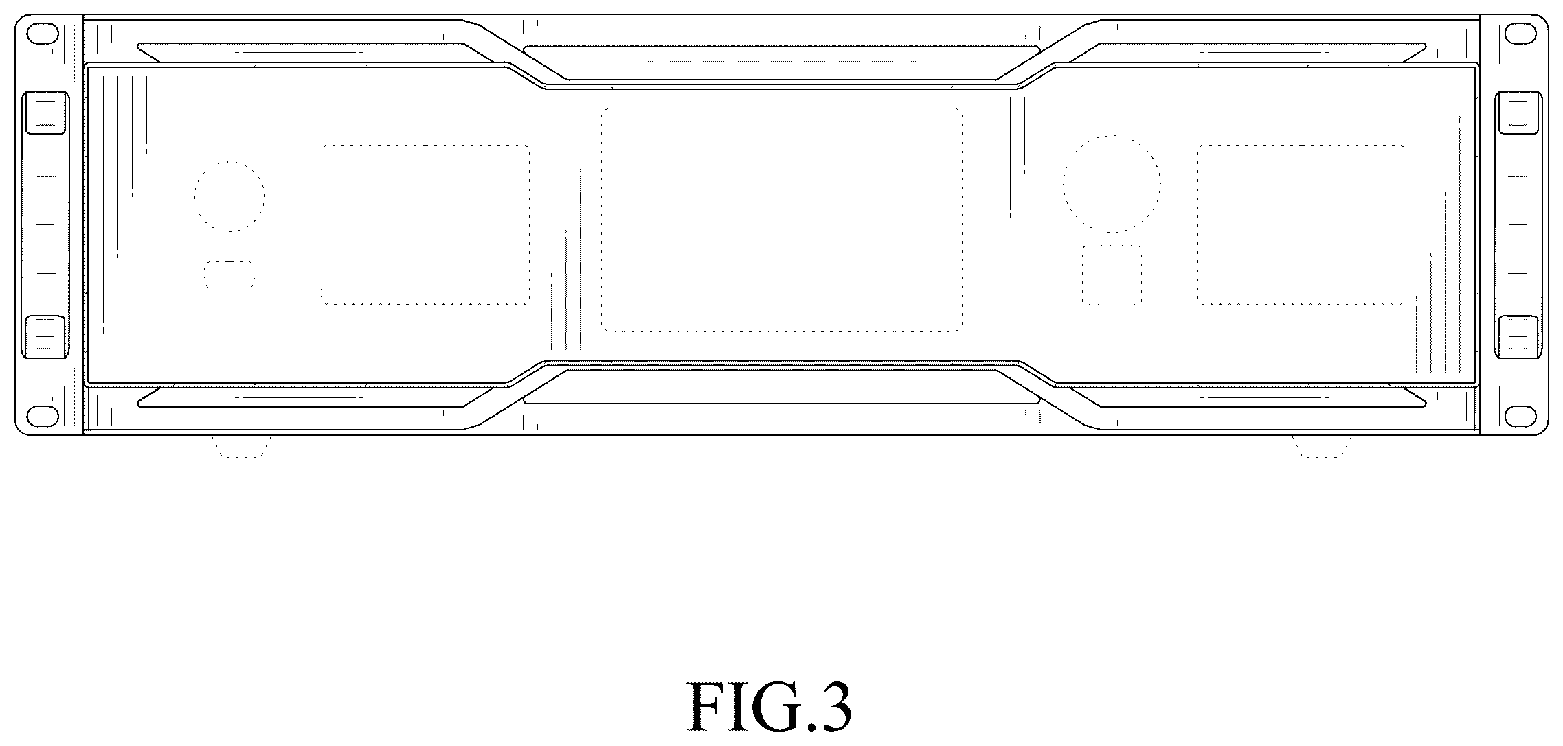 Patent USD1043655 Figure 3 – Data processor