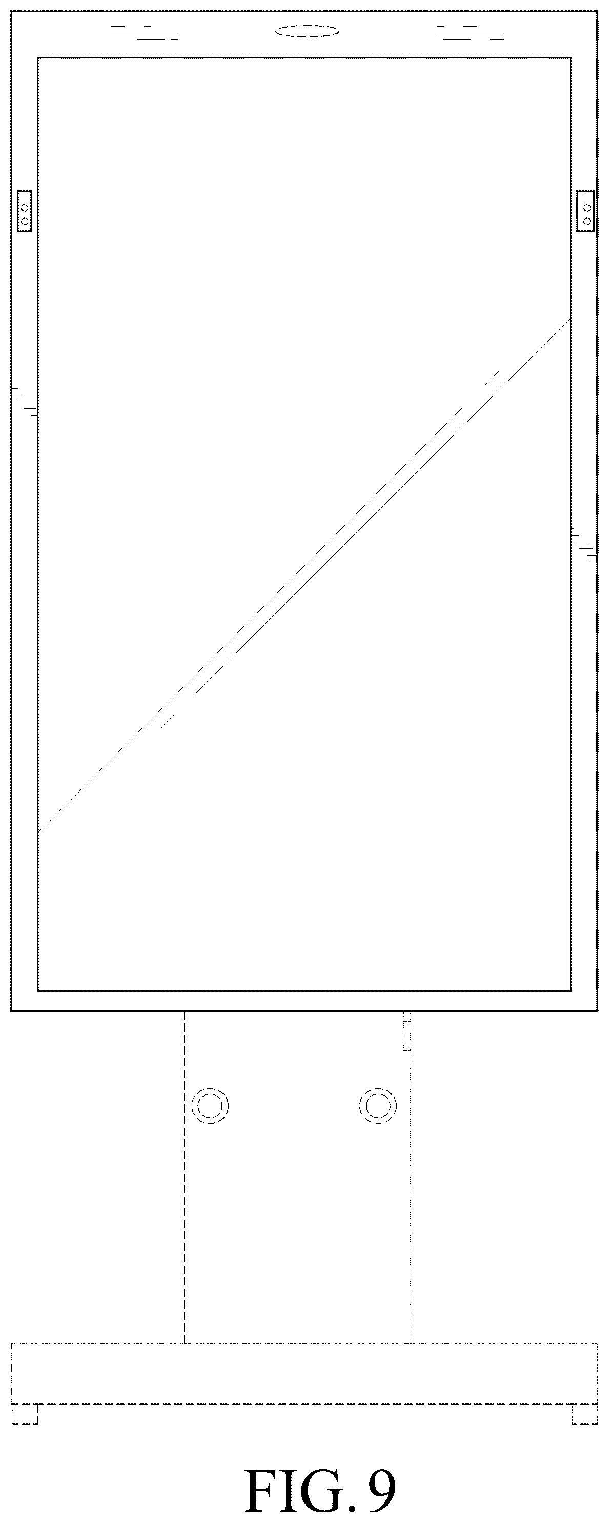 Patent USD1043656 Figure 9 – Kiosk