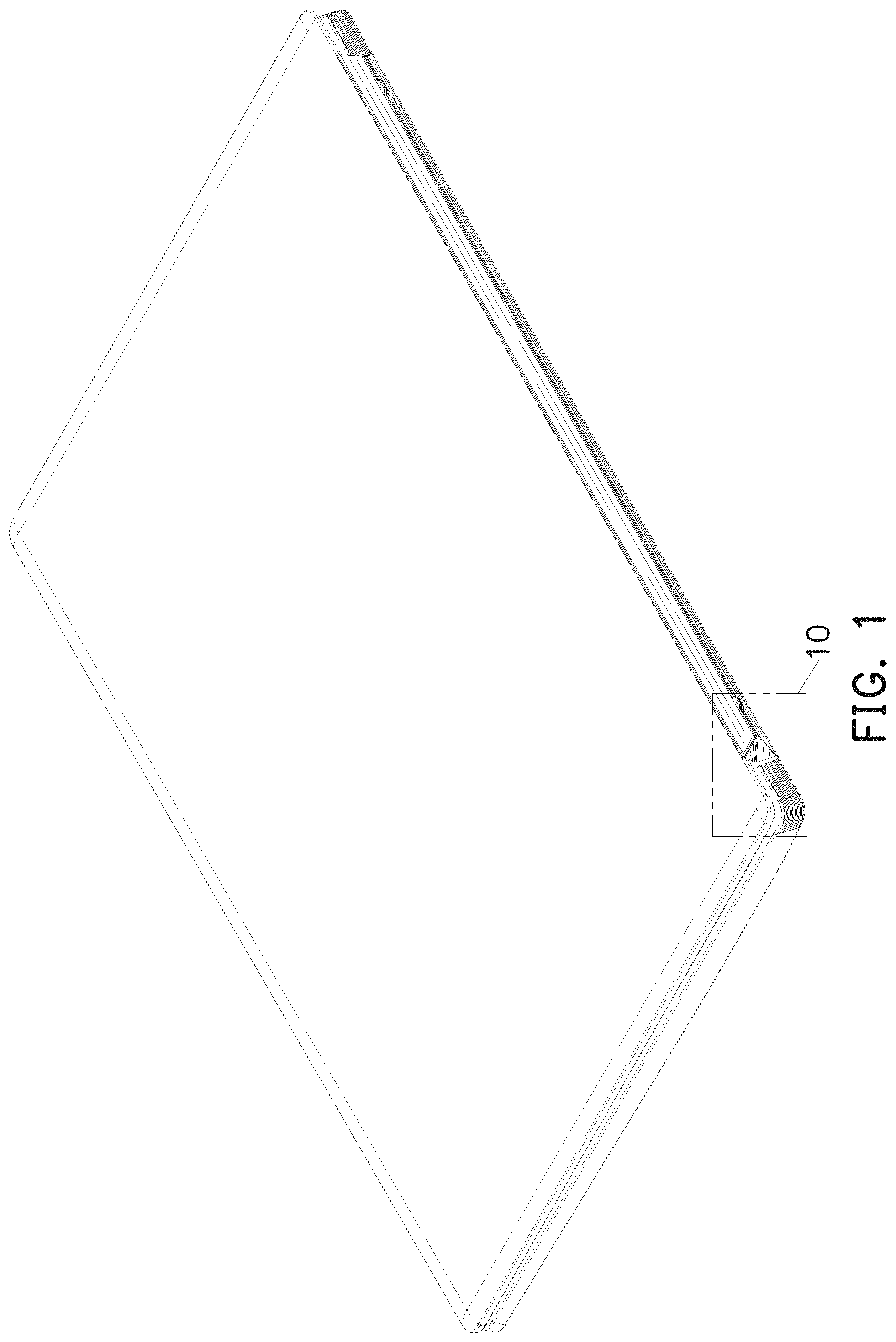 Patent USD1043657 Figure 1 – Notebook computer