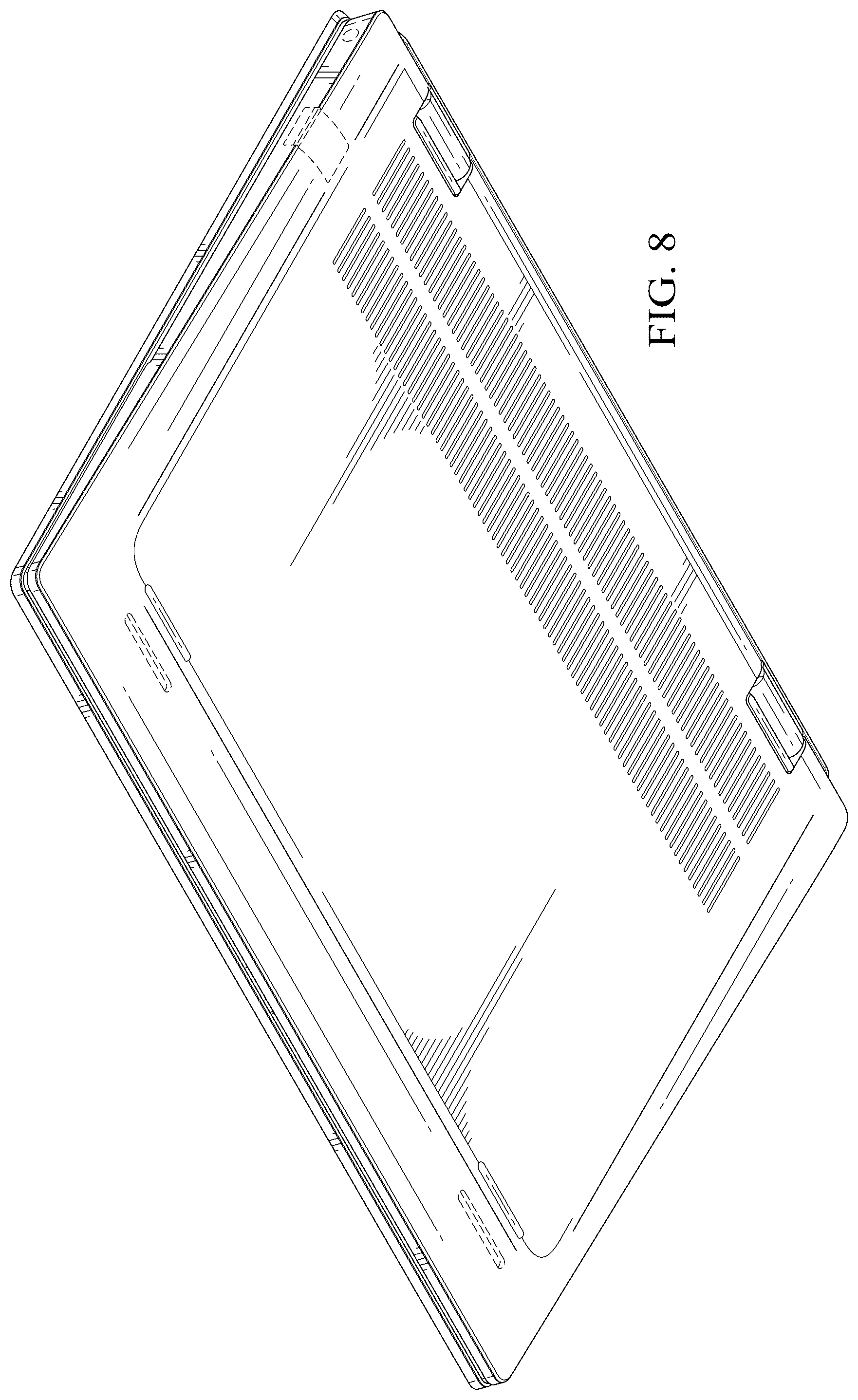Patent USD1043658 Figure 6 – Information handling system