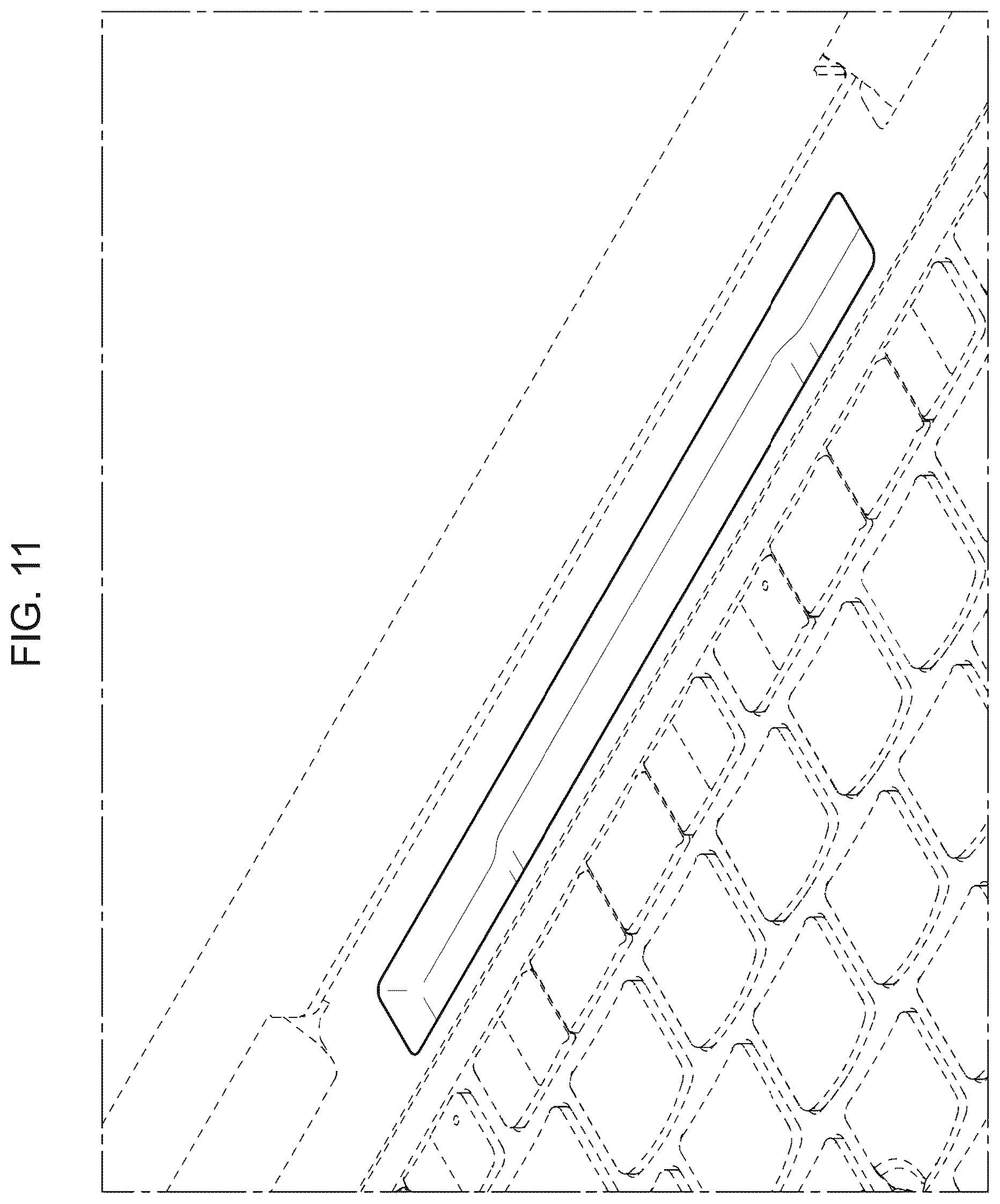 Patent USD1043659 Figure 11 – Notebook computer with peripheral storage pocket