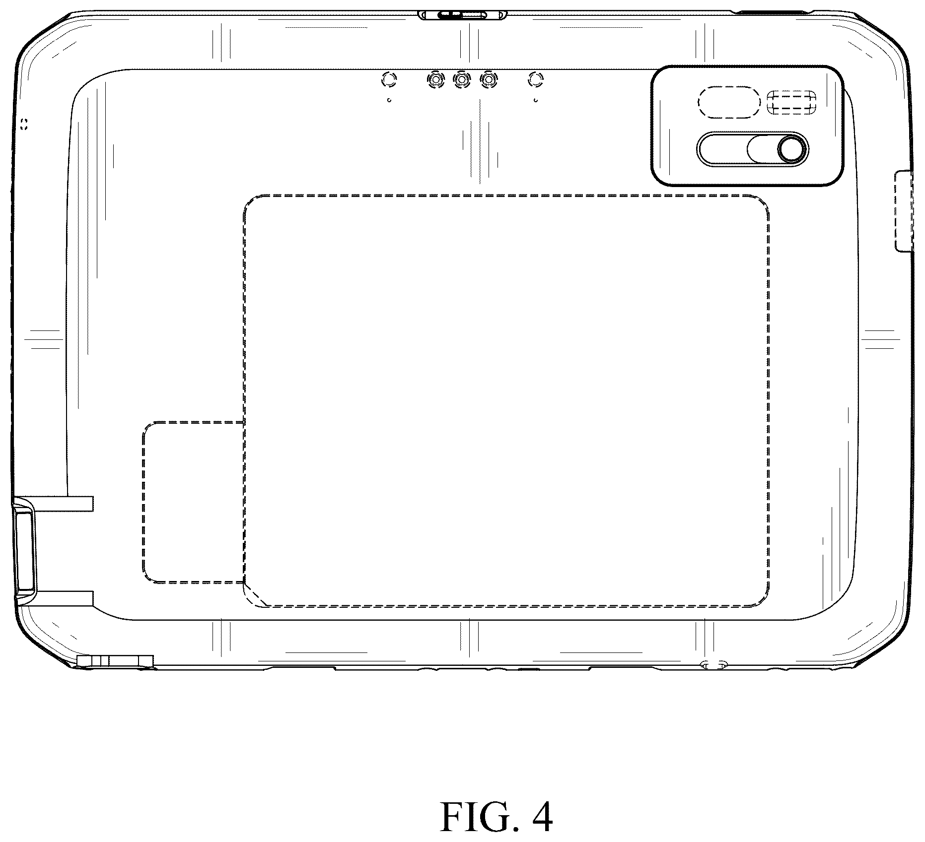 Patent USD1043662 Figure 4 – Mobile computing device