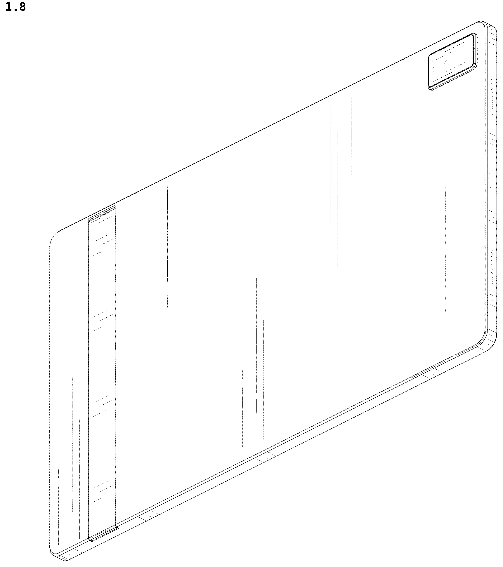 Patent USD1043663 Figure 8 – Tablet computer