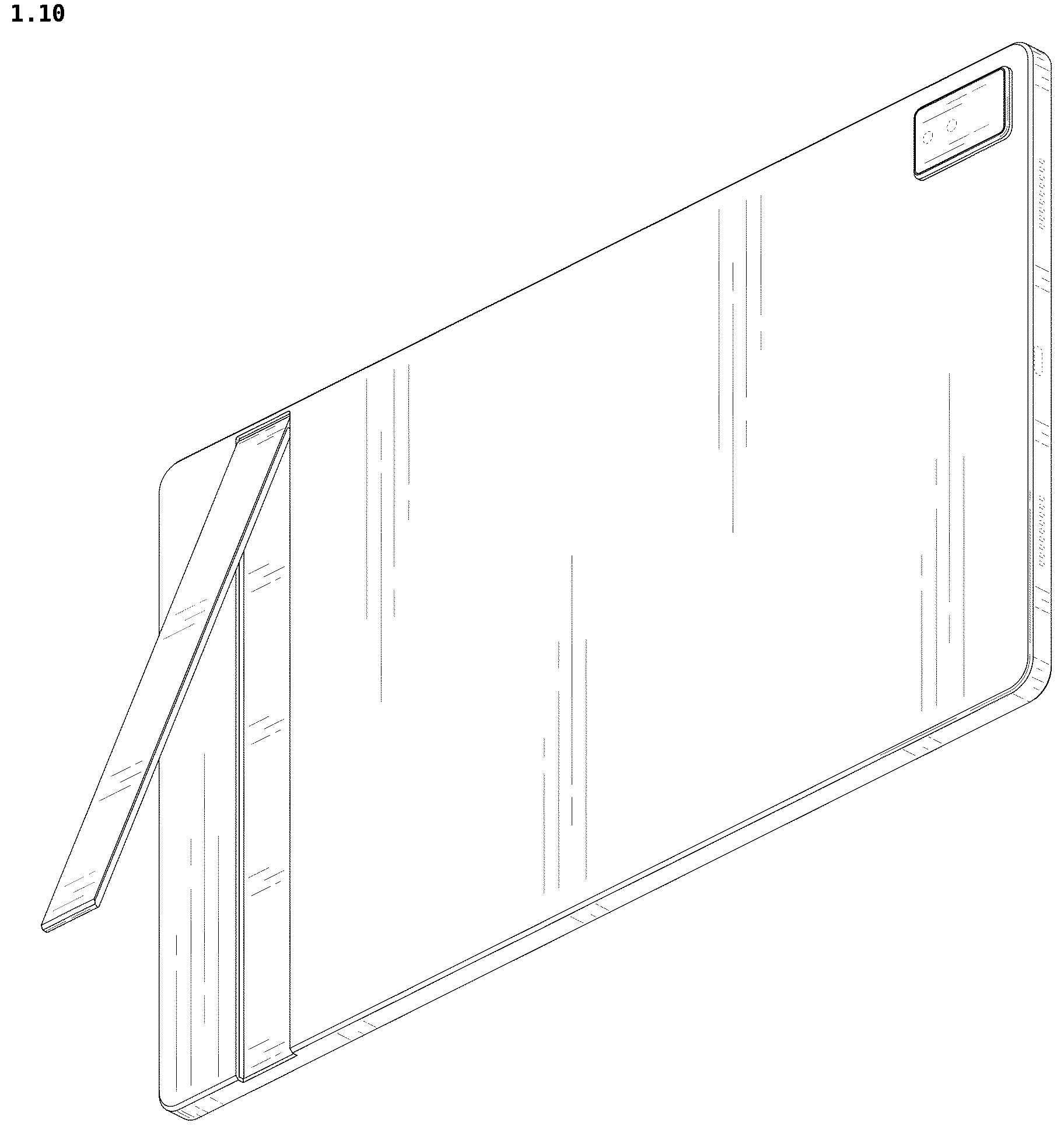 Patent USD1043663 Figure 10 – Tablet computer