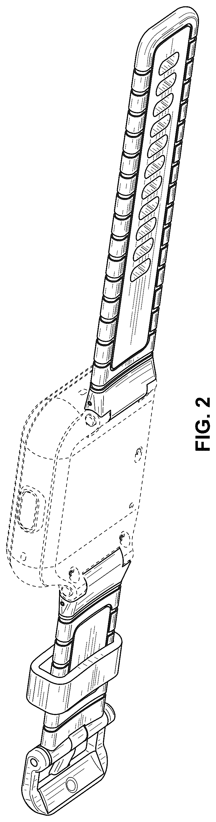 Patent USD1043664 Figure 2 – Wearable electronic device