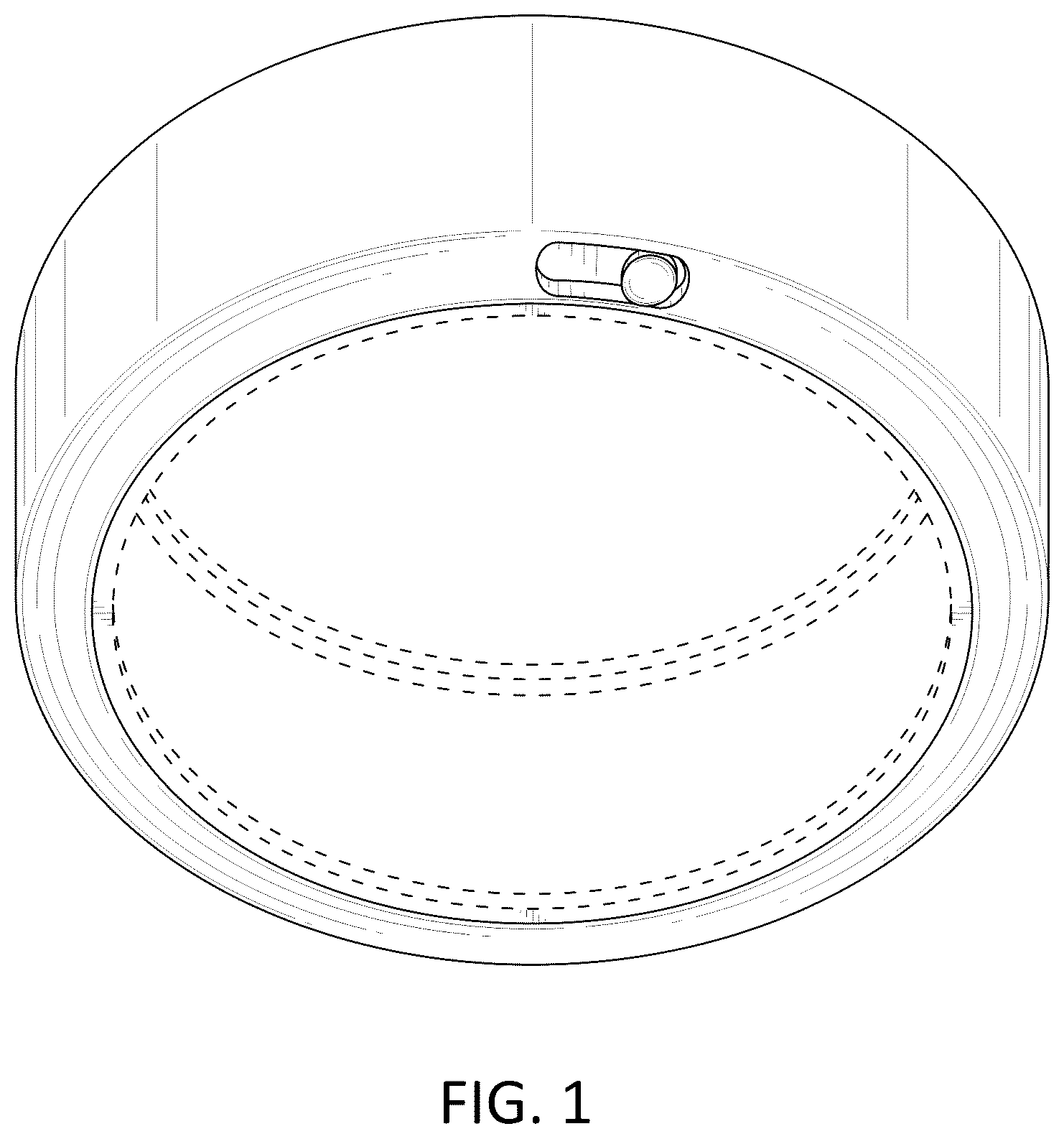 Patent USD1043667 Figure 1 – Smart ring