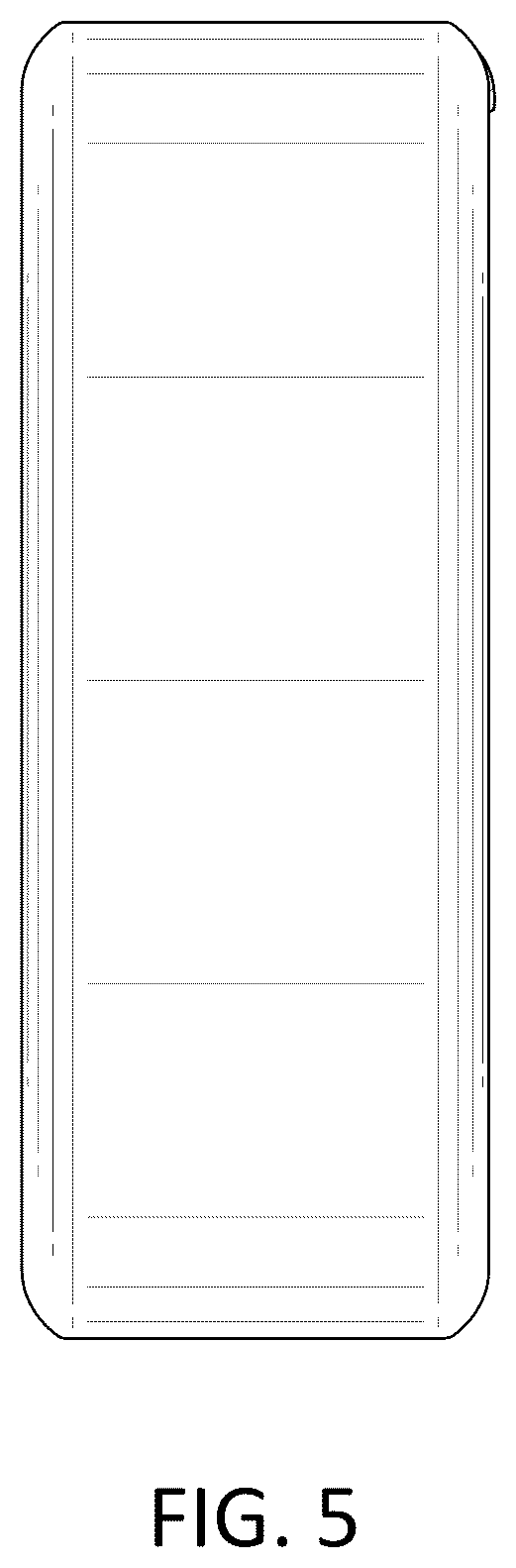 Patent USD1043667 Figure 5 – Smart ring