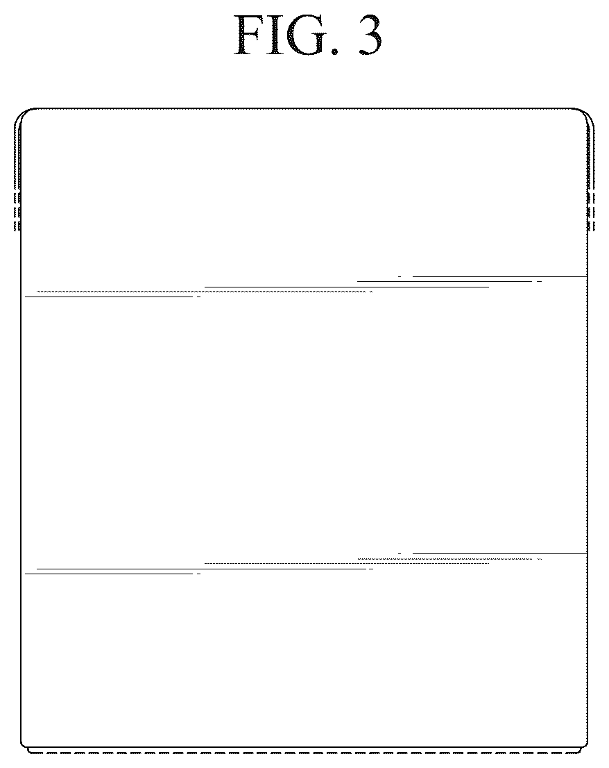 Patent USD1043668 Figure 3 – Display device