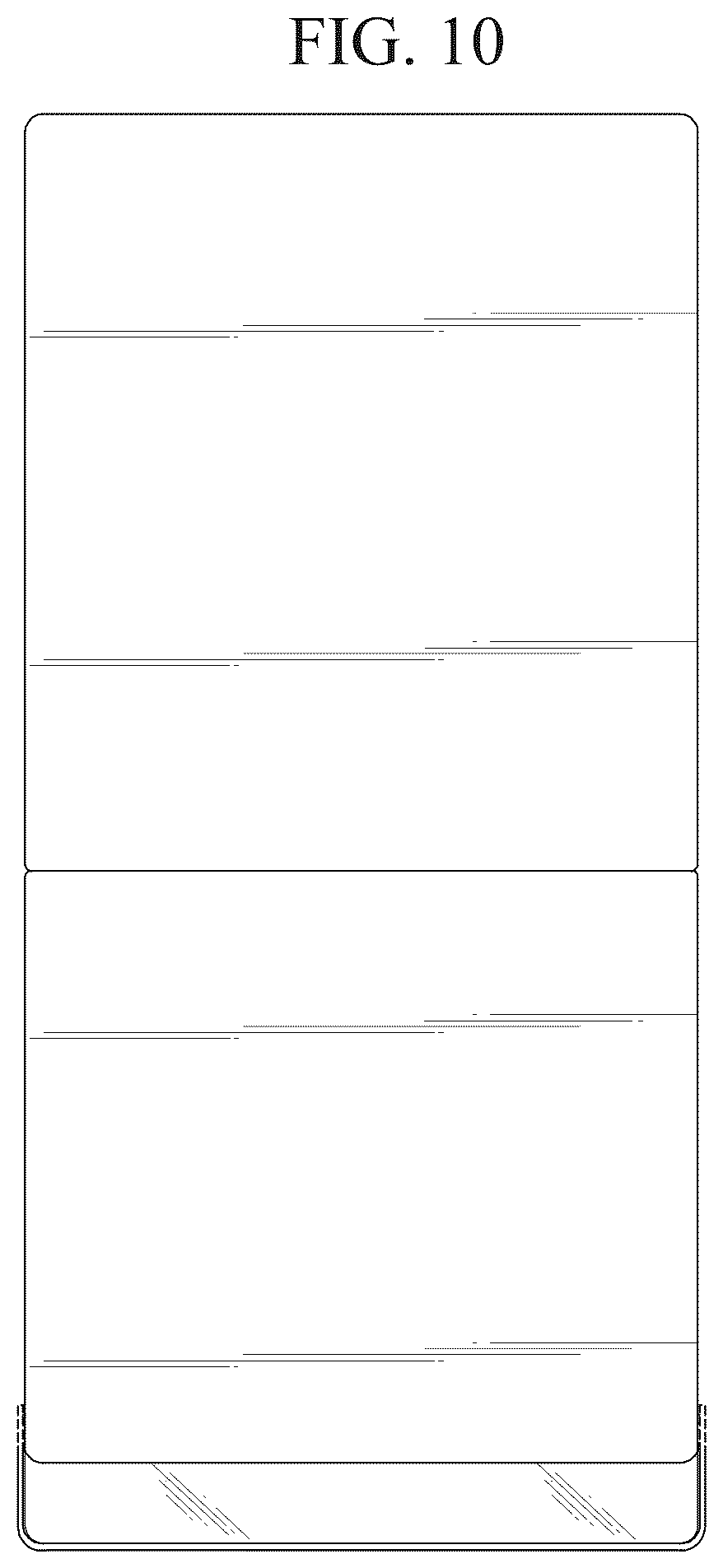 Patent USD1043668 Figure 8 – Display device