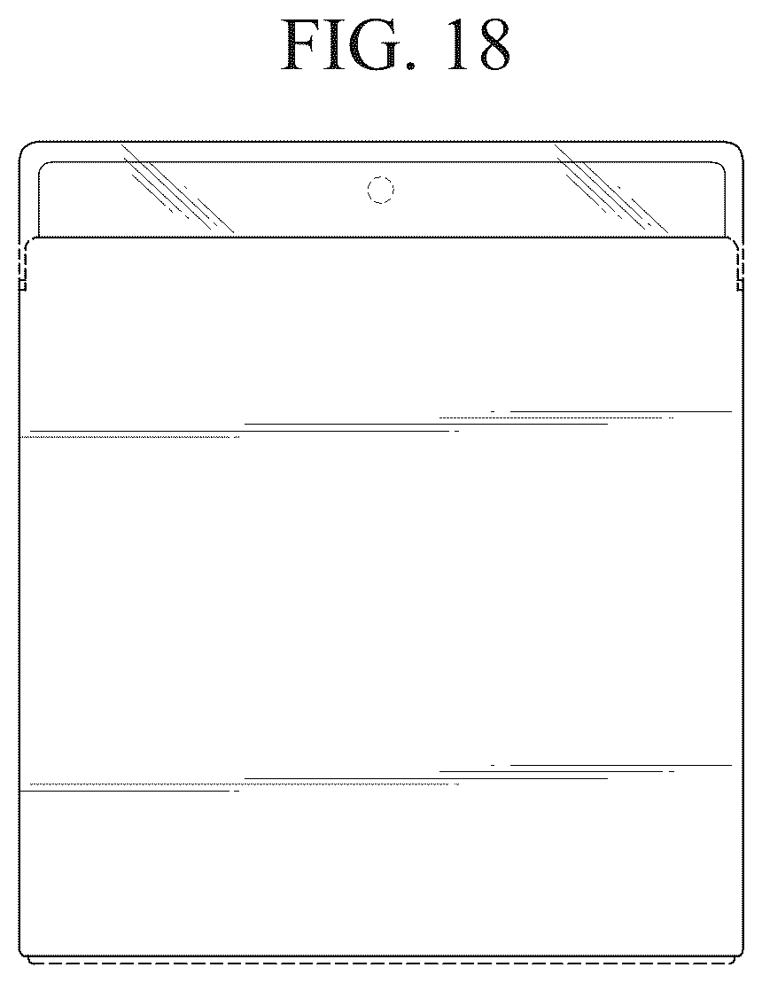 Patent USD1043668 Figure 14 – Display device