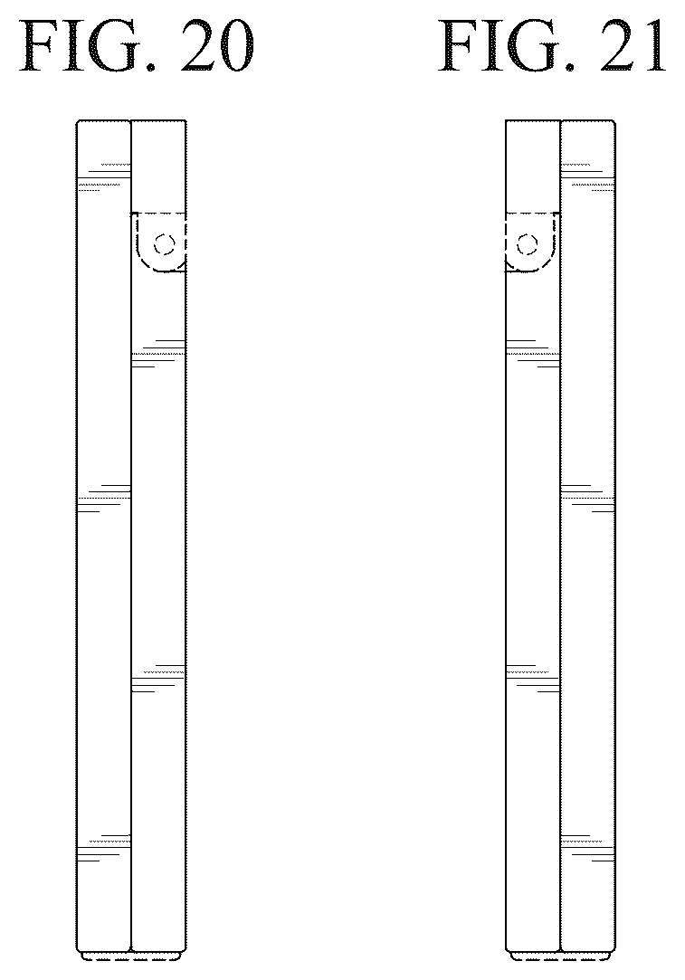 Patent USD1043668 Figure 16 – Display device