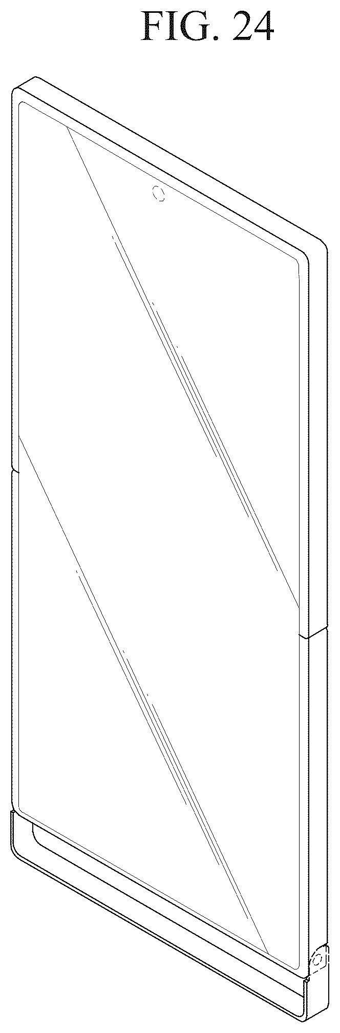 Patent USD1043668 Figure 18 – Display device