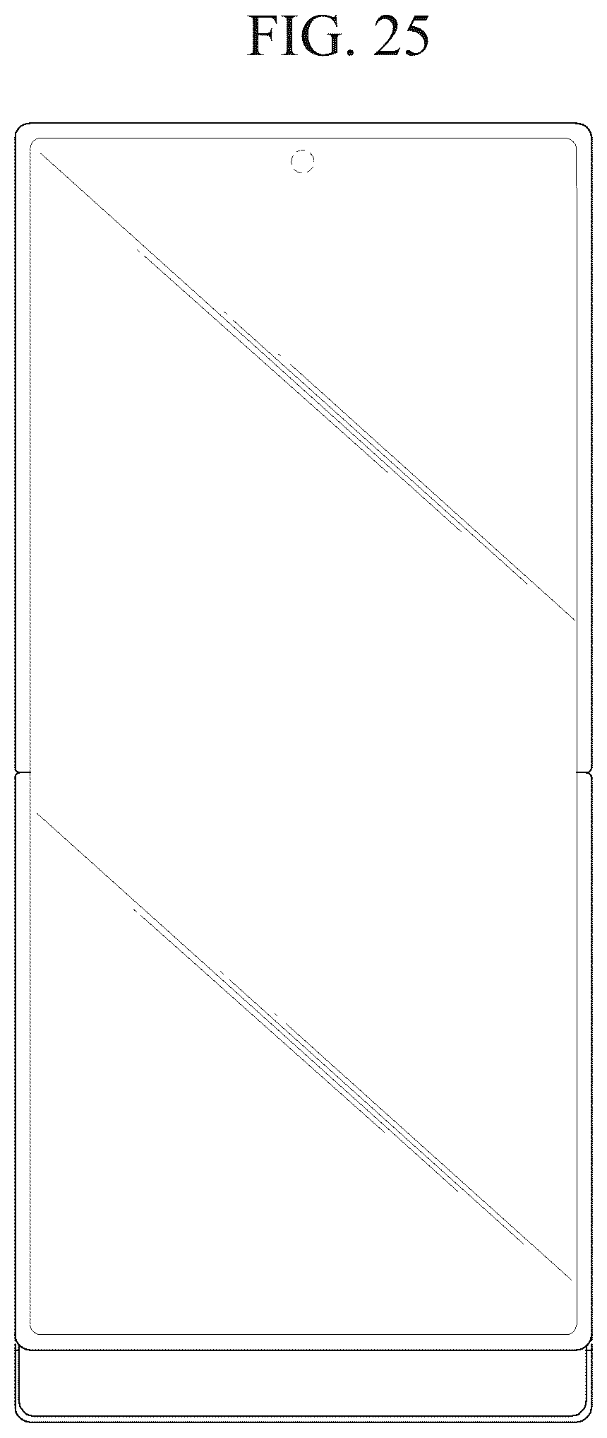 Patent USD1043668 Figure 19 – Display device