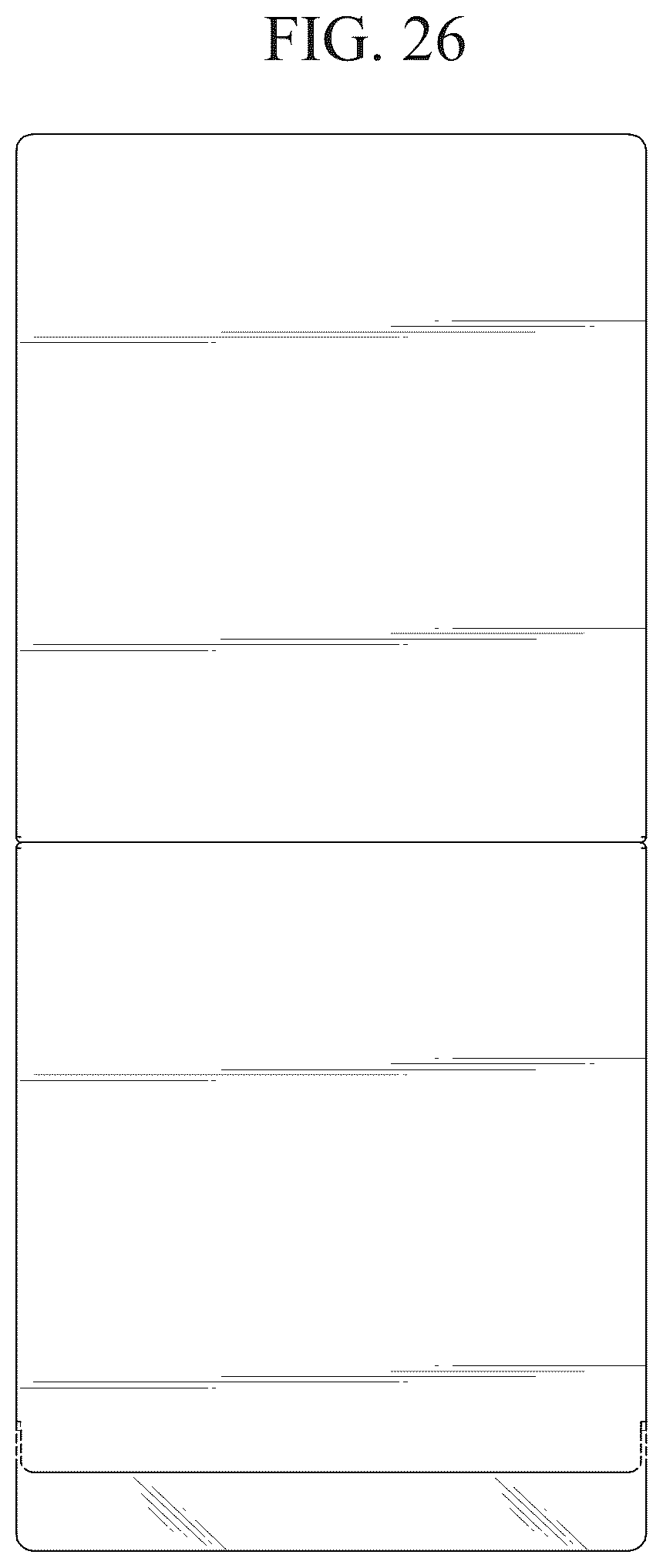 Patent USD1043668 Figure 20 – Display device