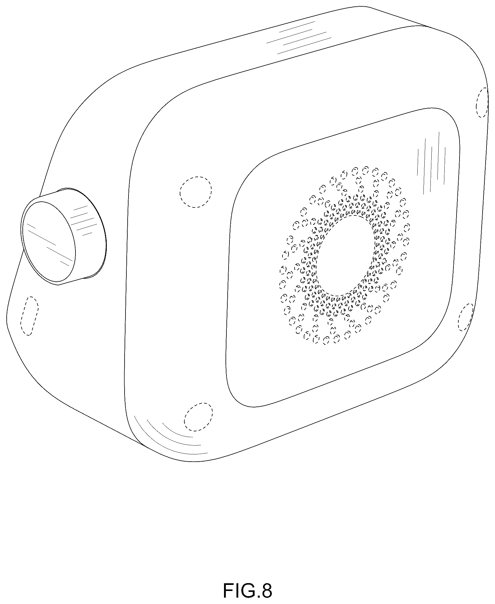 Patent USD1043673 Figure 8 – Display device
