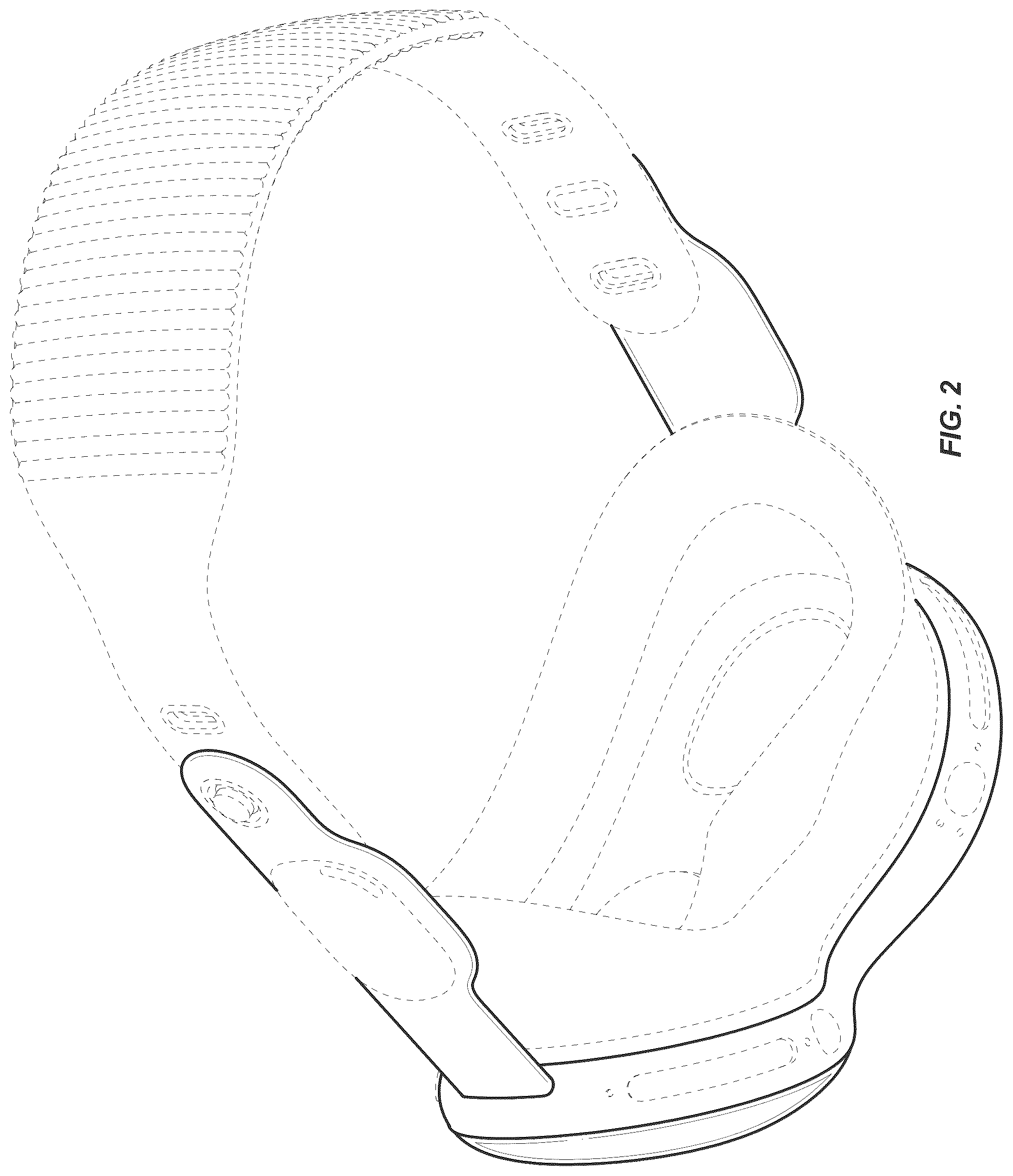 Patent USD1043674 Figure 2 – Head-mounted display