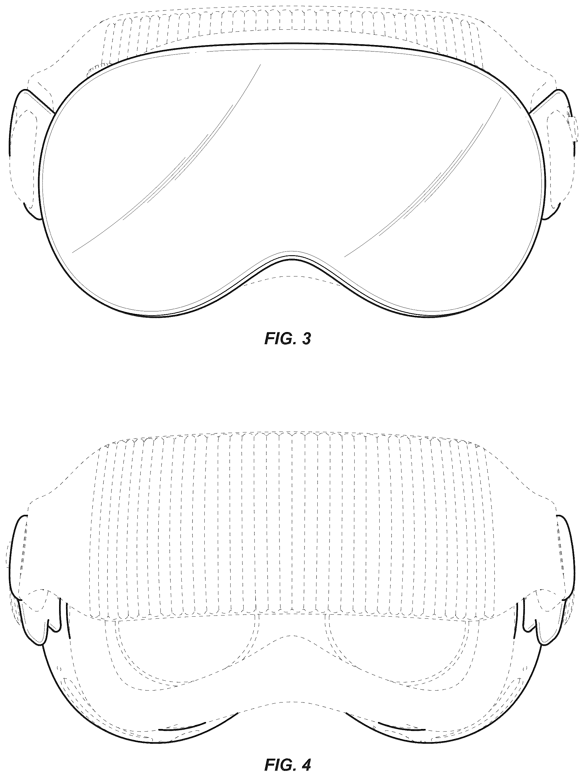 Patent USD1043674 Figure 3 – Head-mounted display