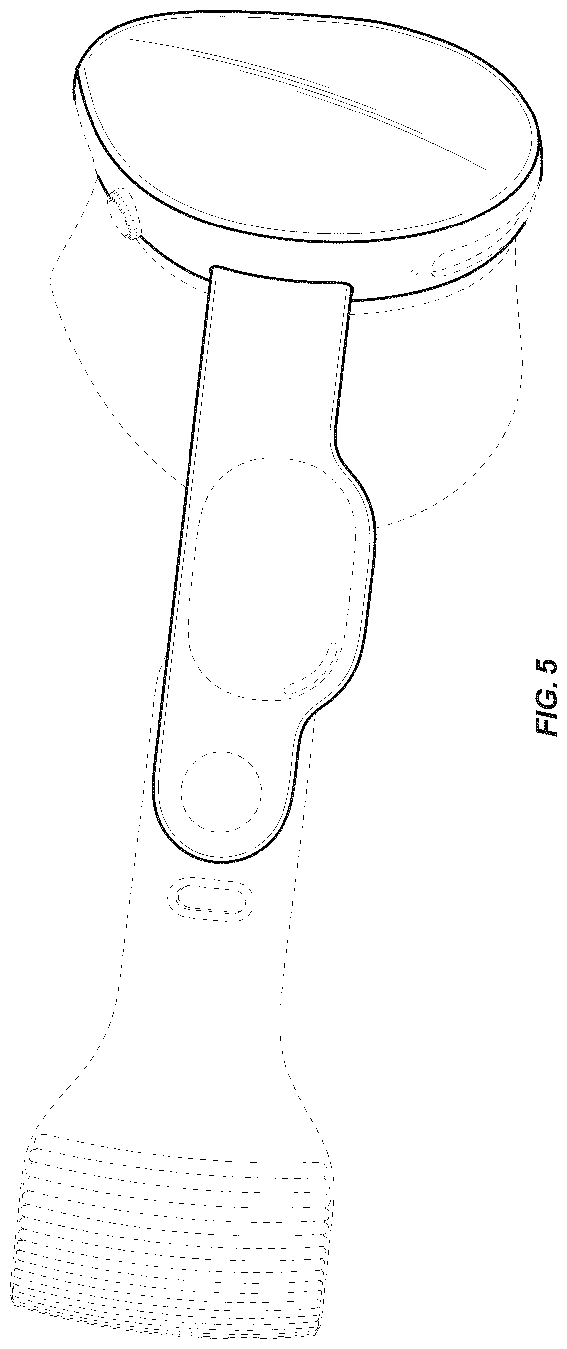 Patent USD1043674 Figure 4 – Head-mounted display