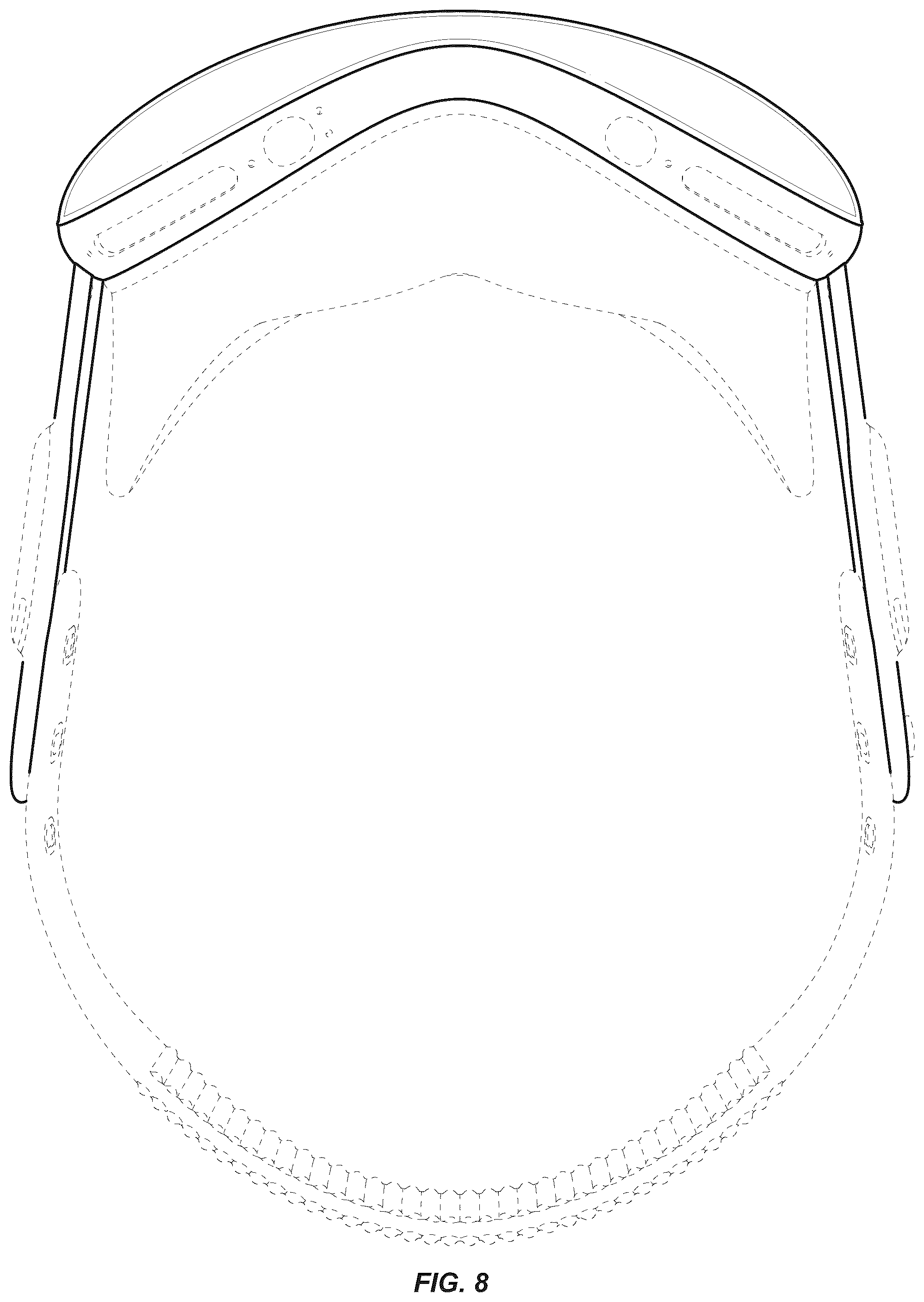 Patent USD1043674 Figure 7 – Head-mounted display