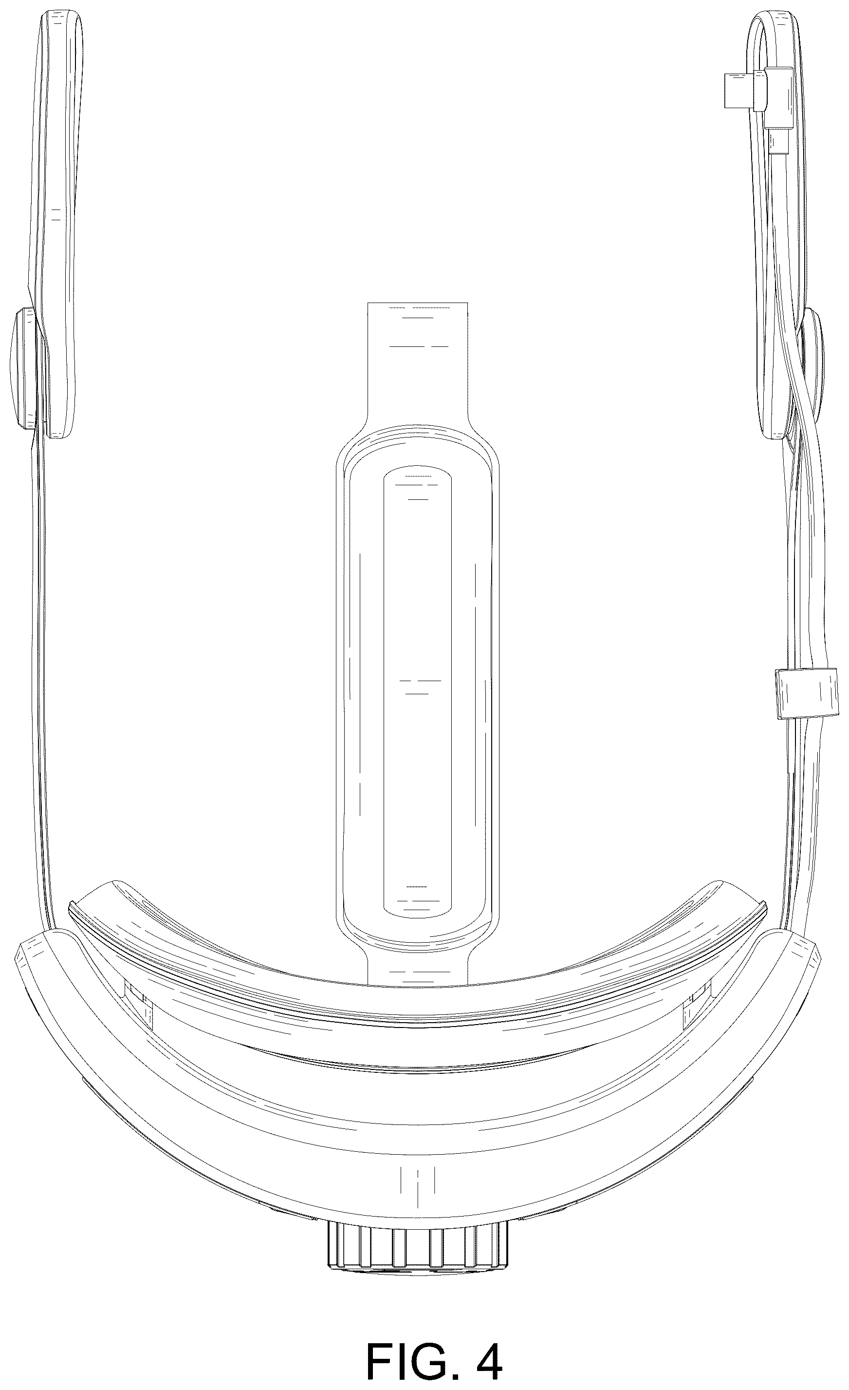 Patent USD1043675 Figure 4 – VR head strap