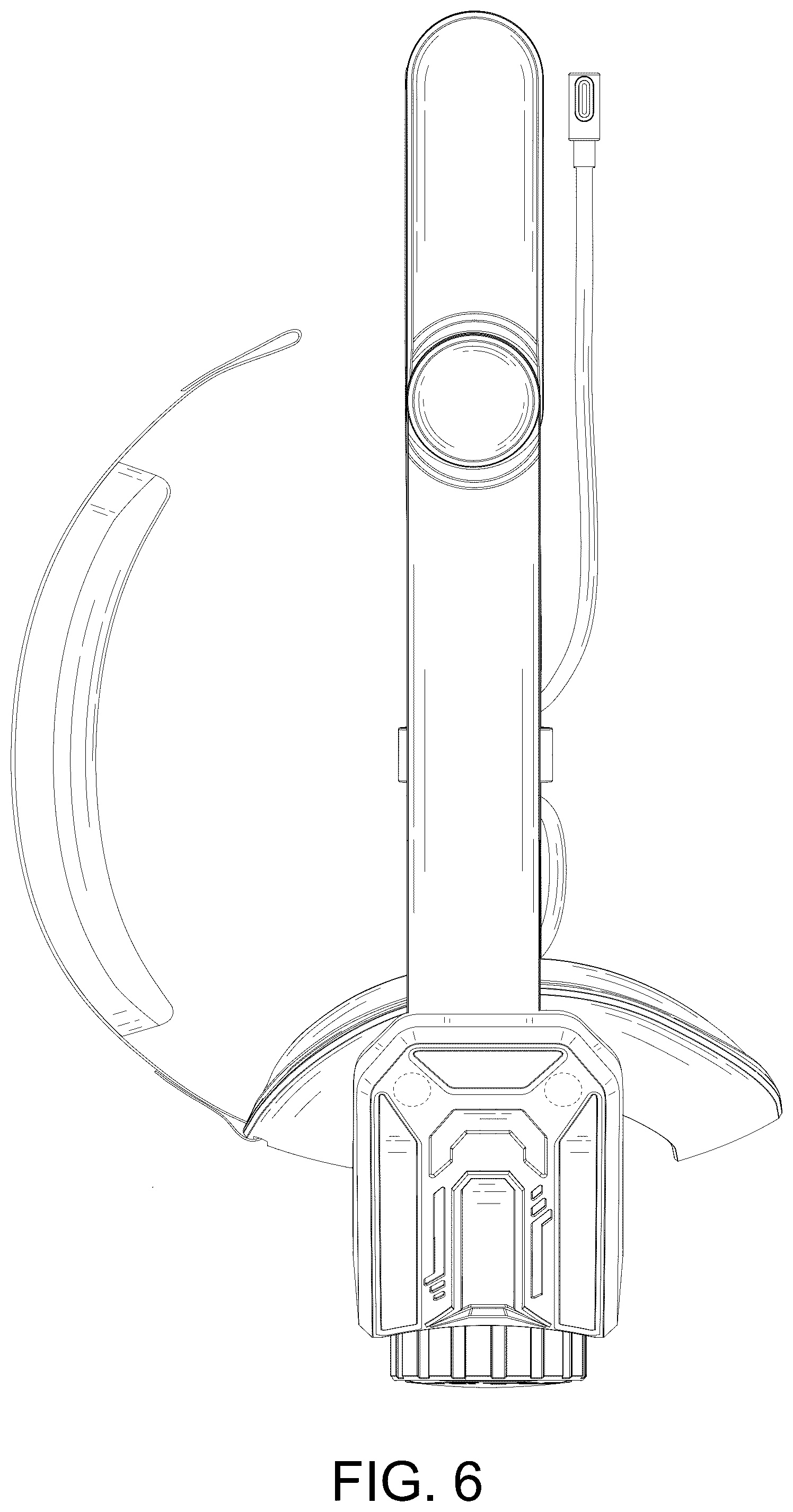 Patent USD1043675 Figure 6 – VR head strap