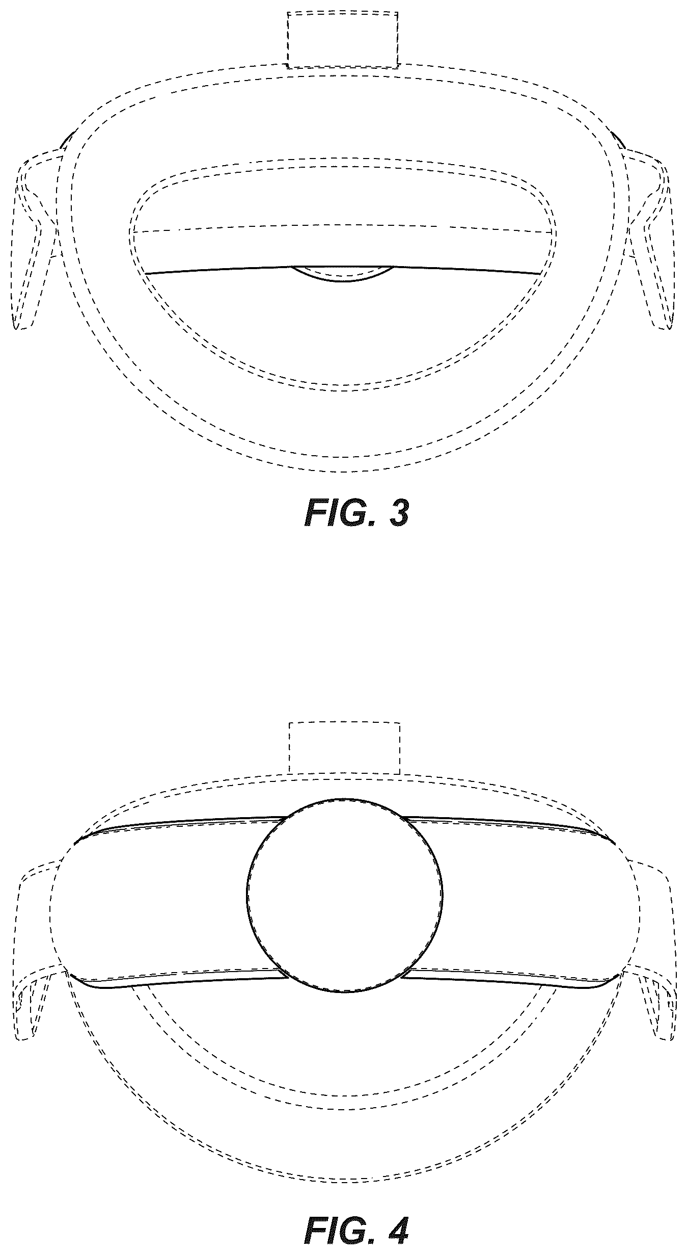 Patent USD1043676 Figure 3 – Headset strap