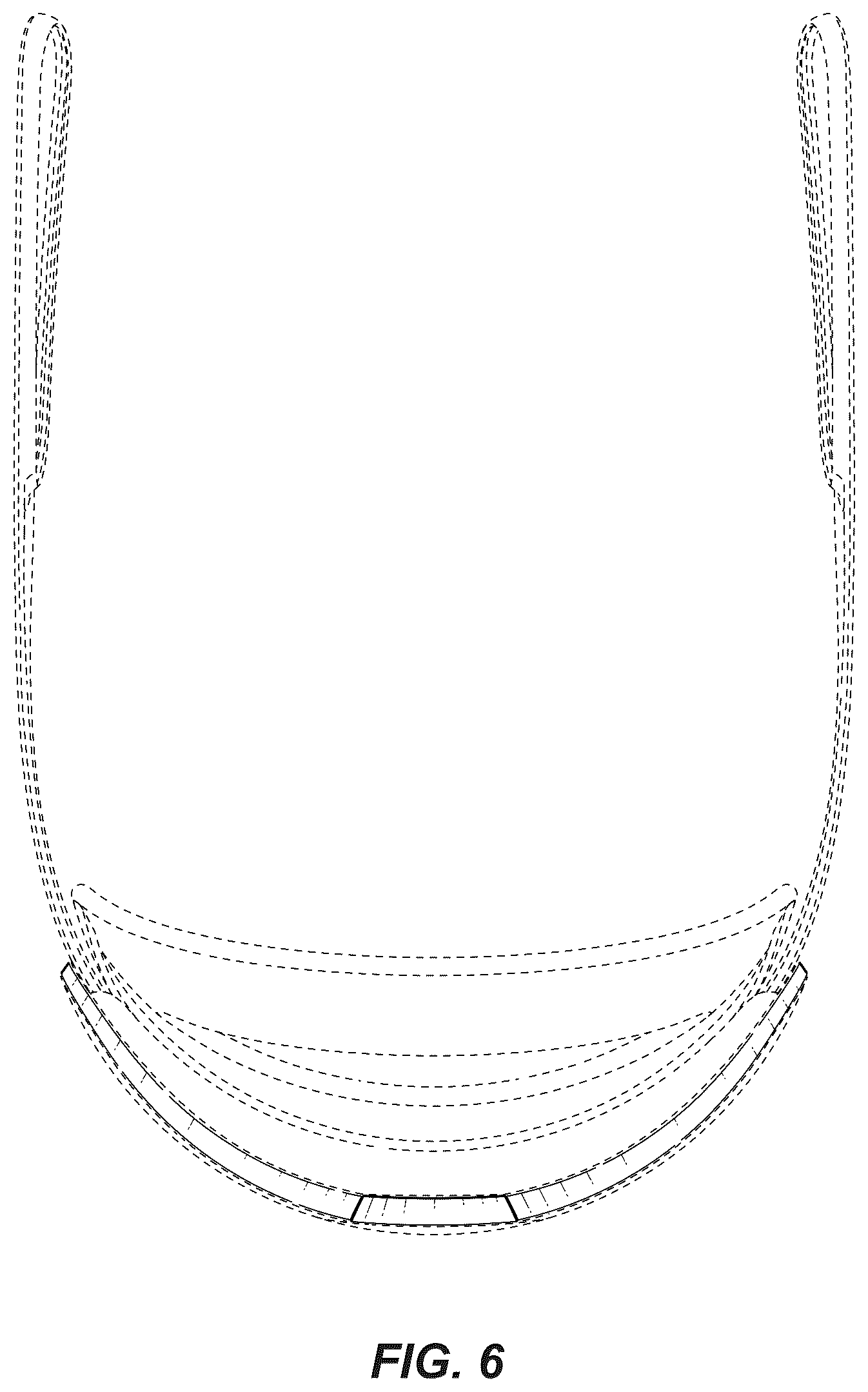 Patent USD1043676 Figure 5 – Headset strap