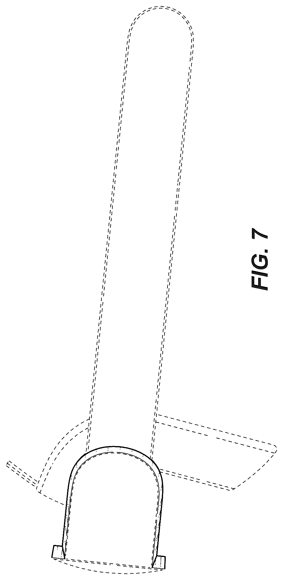 Patent USD1043676 Figure 6 – Headset strap