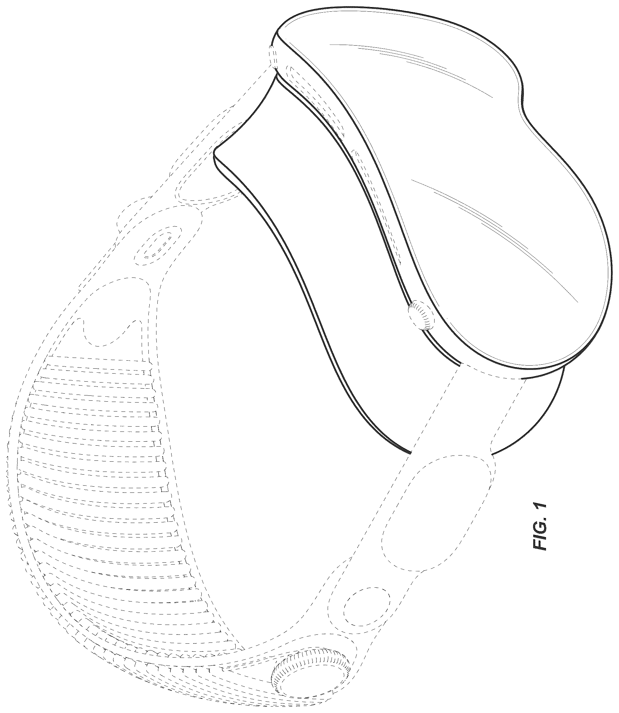 Patent USD1043677 Figure 1 – Head-mounted display