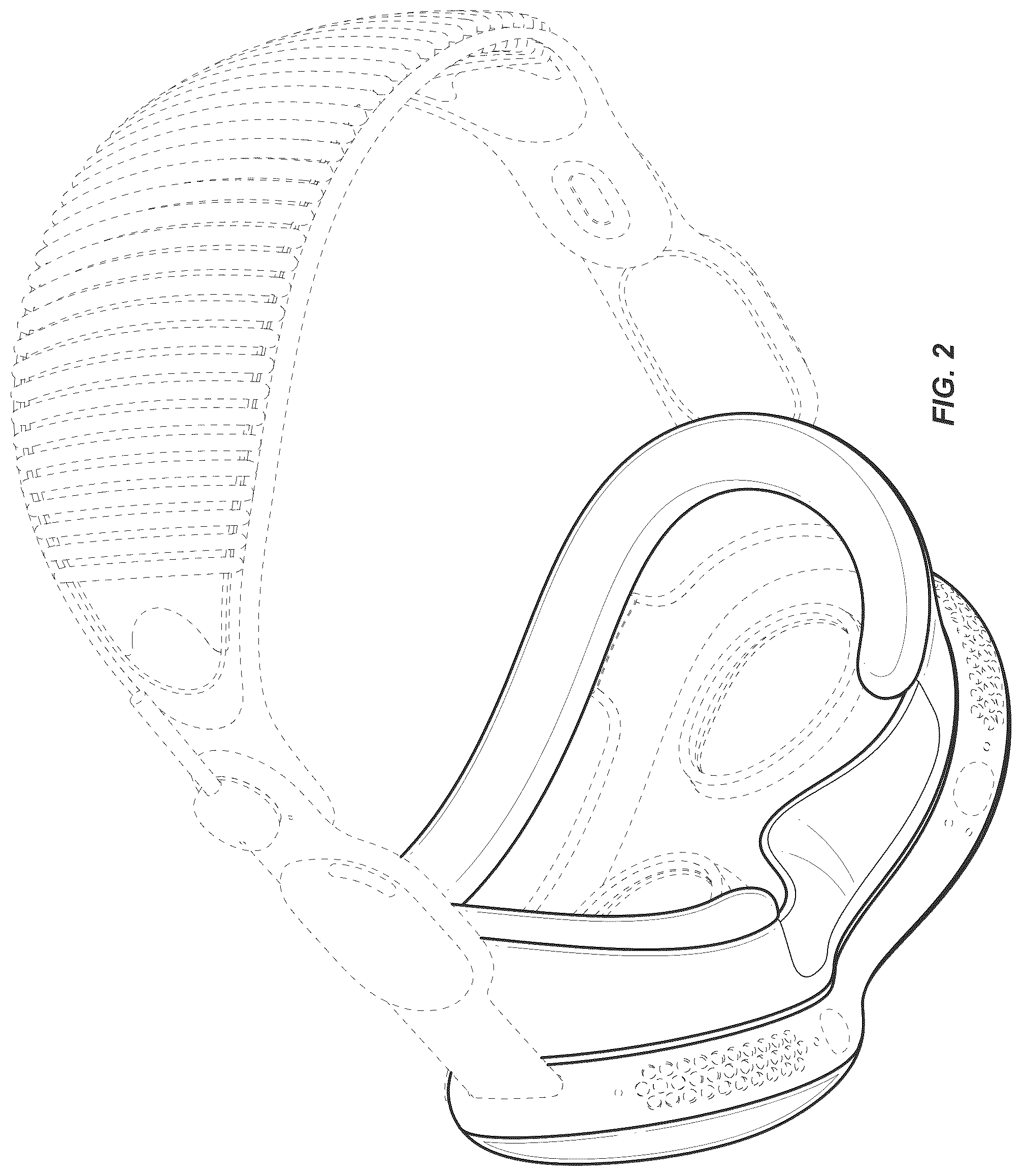 Patent USD1043677 Figure 2 – Head-mounted display
