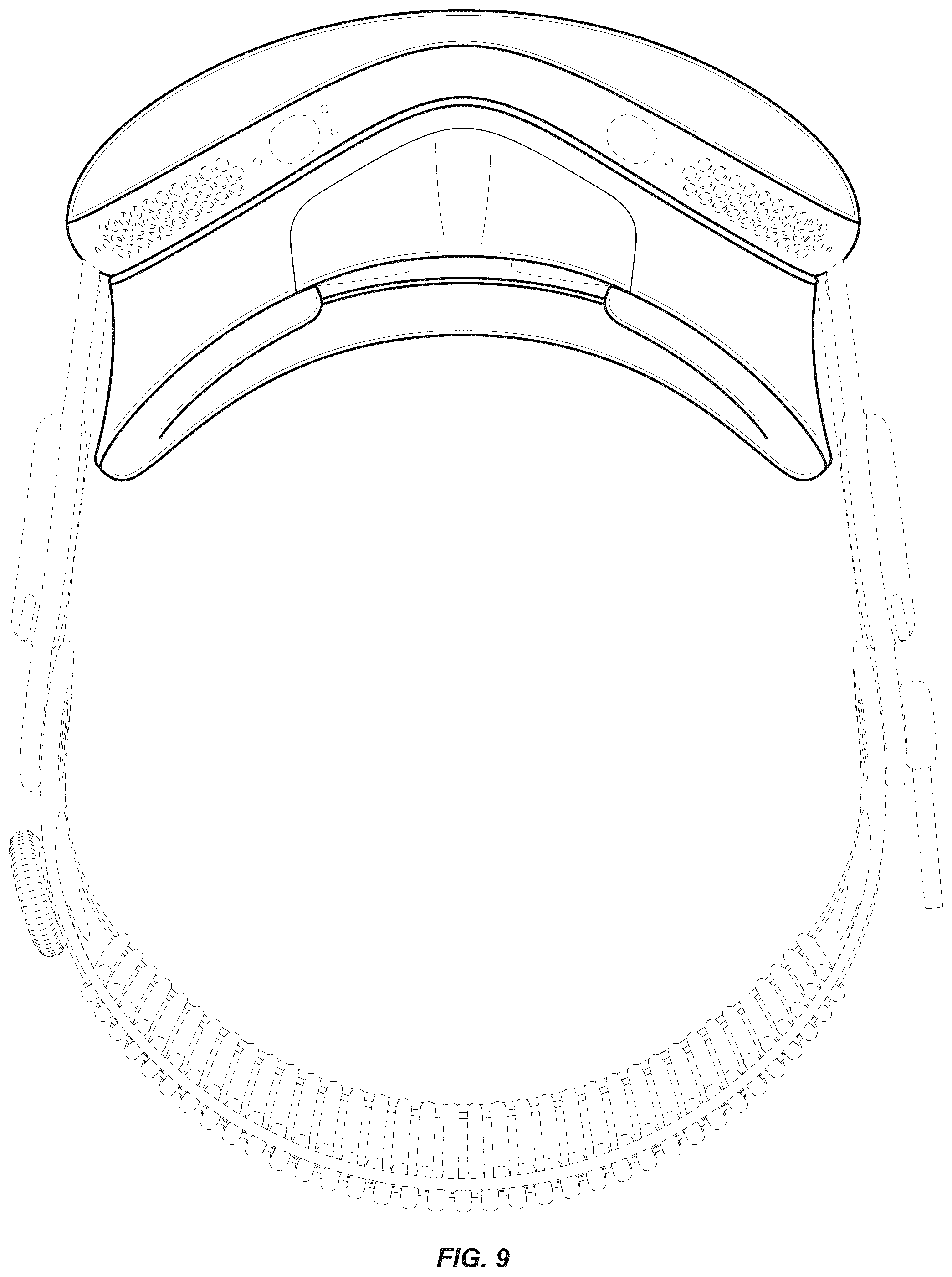Patent USD1043677 Figure 8 – Head-mounted display