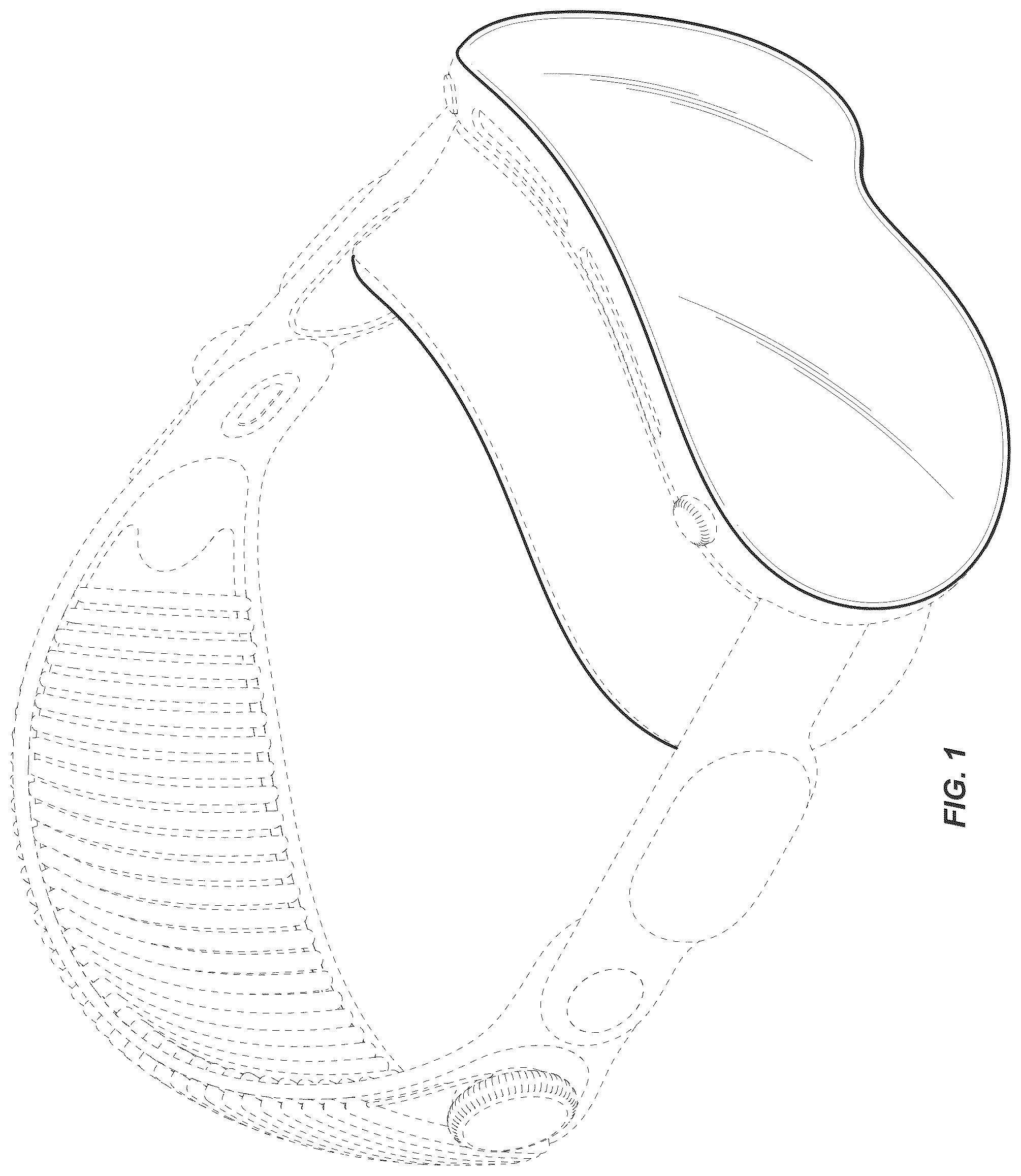 Patent USD1043678 Figure 1 – Head-mounted display