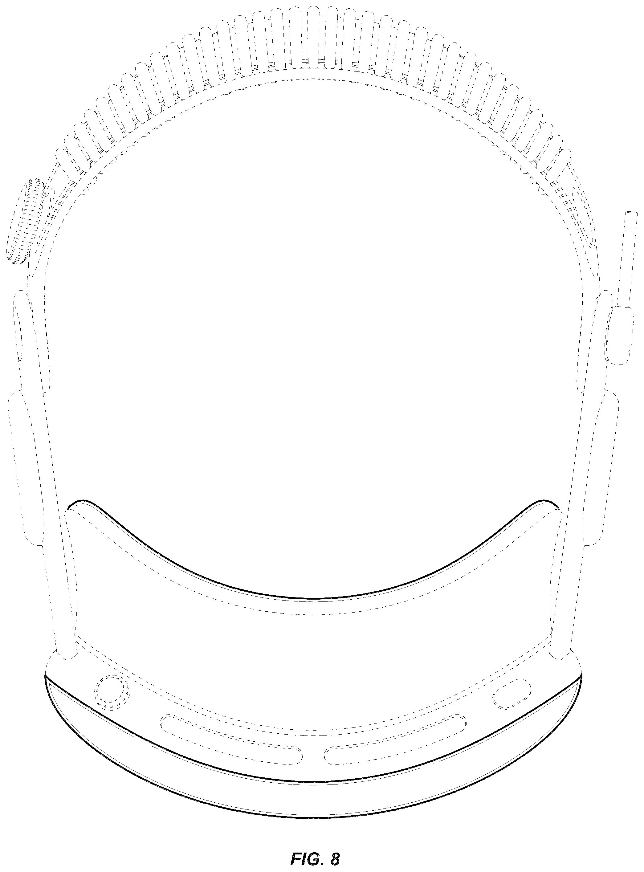 Patent USD1043678 Figure 7 – Head-mounted display