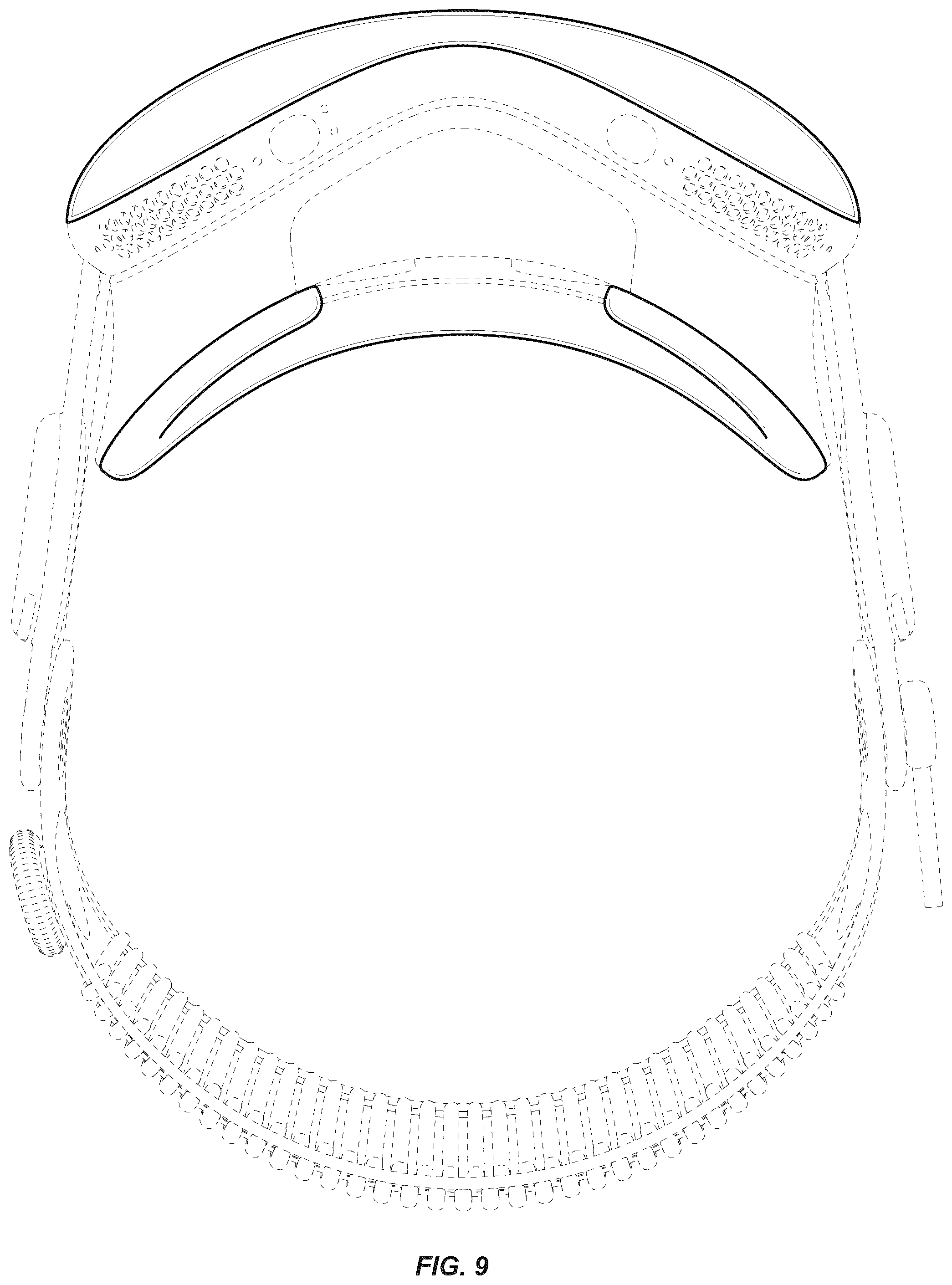 Patent USD1043678 Figure 8 – Head-mounted display
