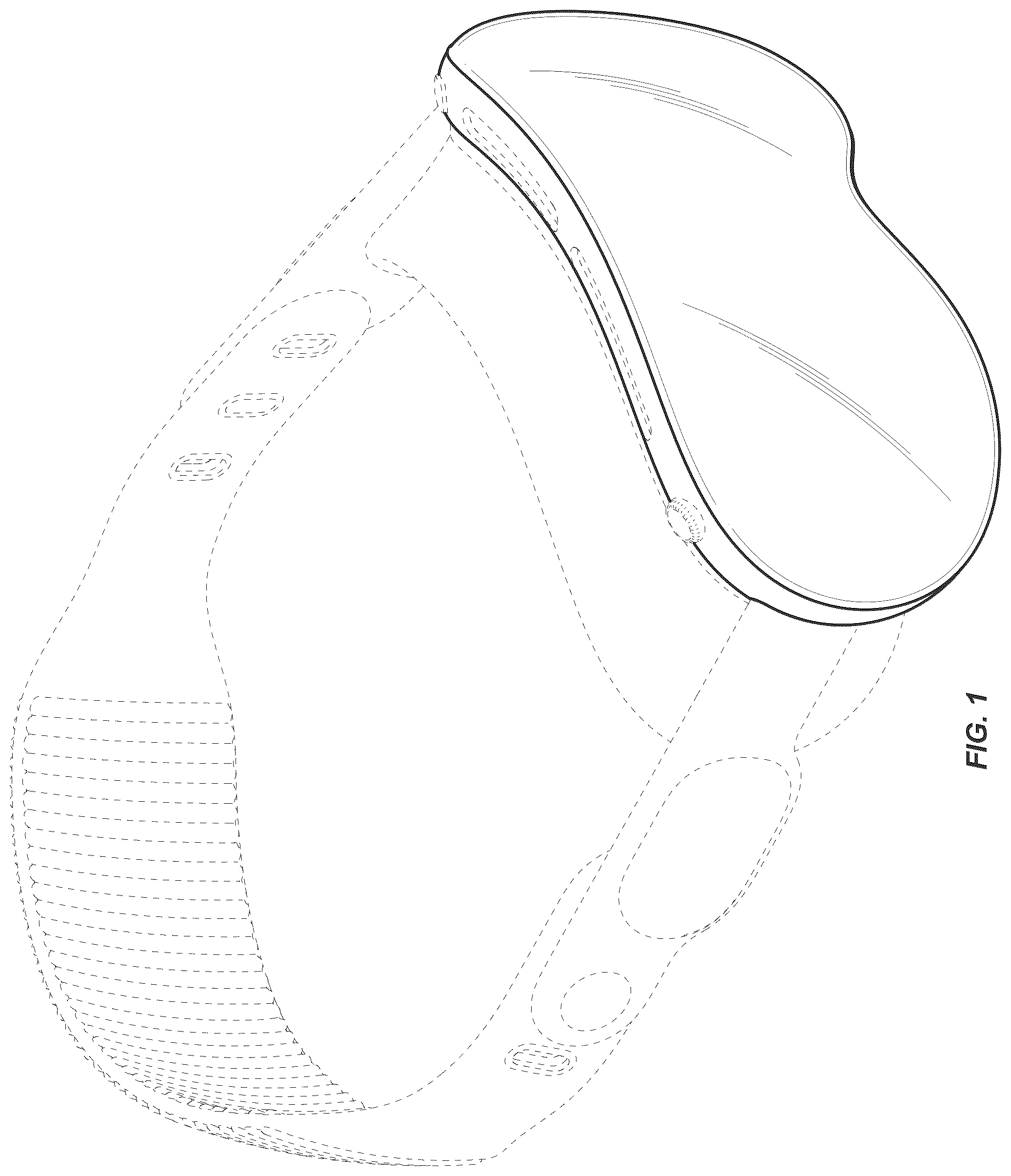 Patent USD1043679 Figure 1 – Head-mounted display