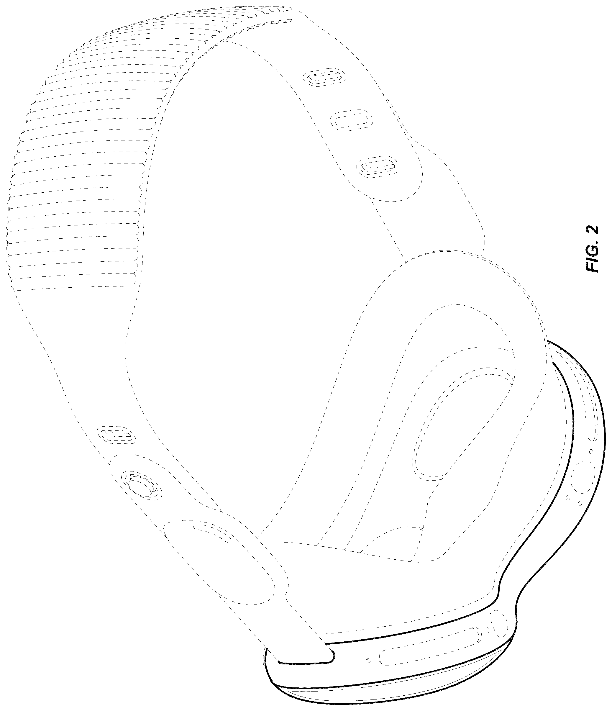 Patent USD1043679 Figure 2 – Head-mounted display