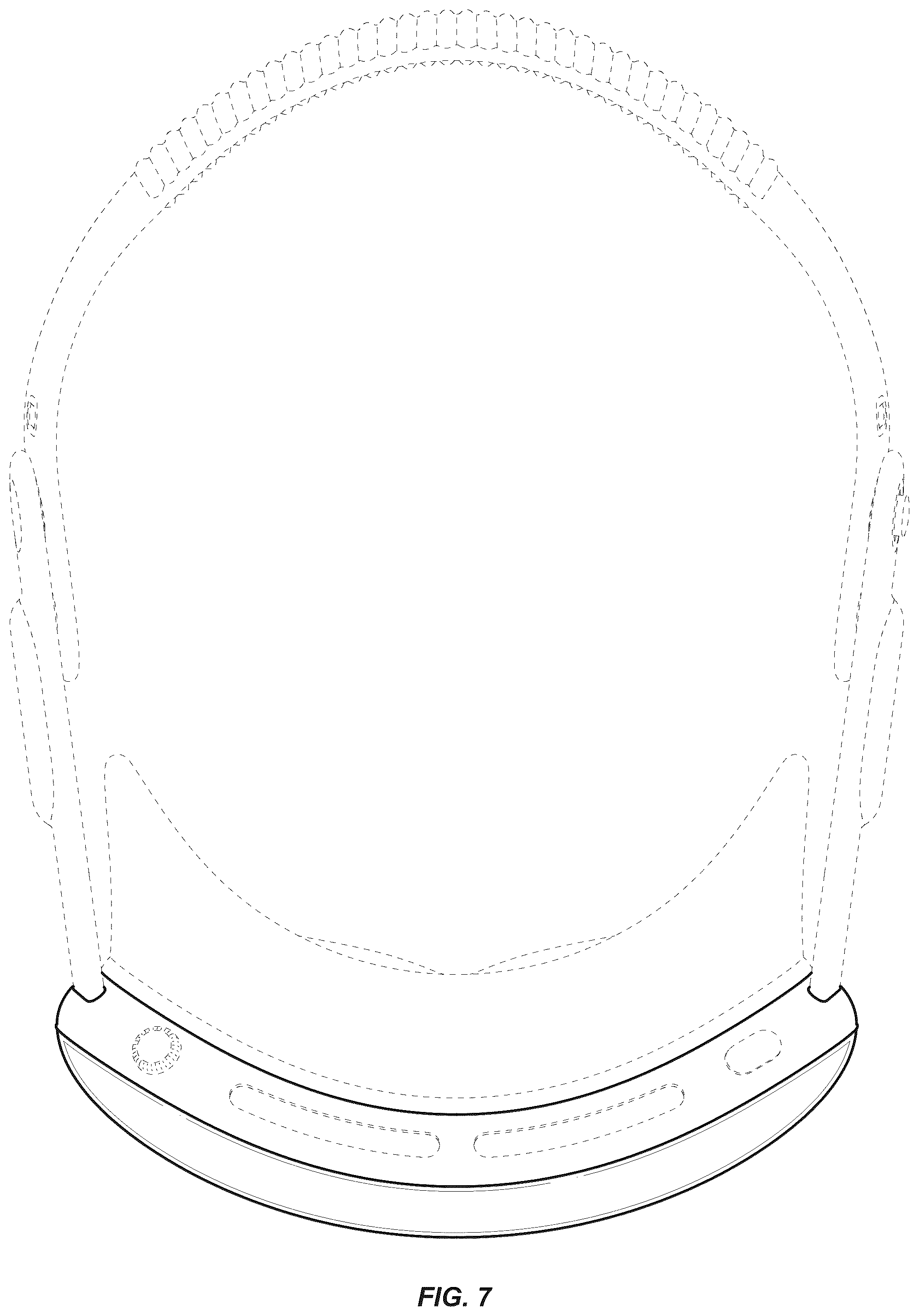 Patent USD1043679 Figure 6 – Head-mounted display