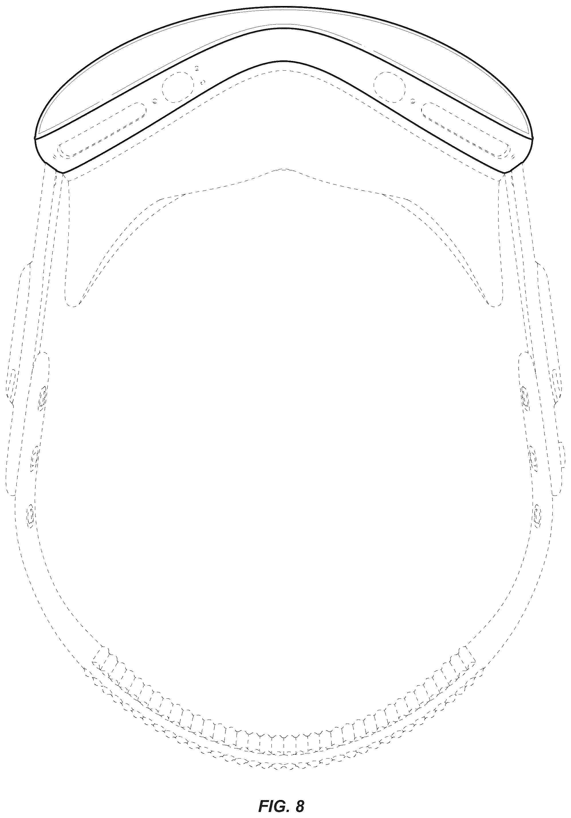 Patent USD1043679 Figure 7 – Head-mounted display