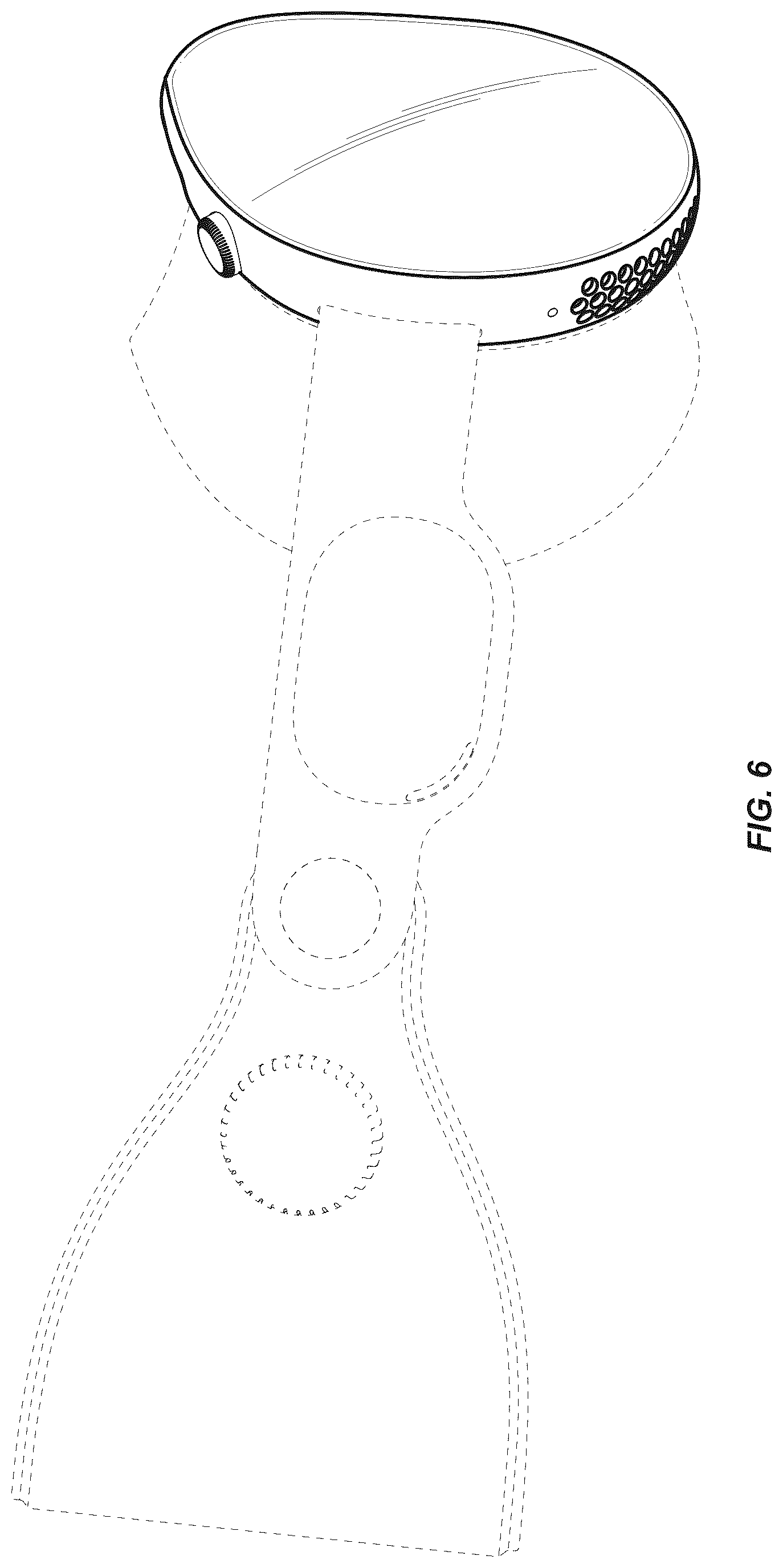 Patent USD1043680 Figure 5 – Head-mounted display