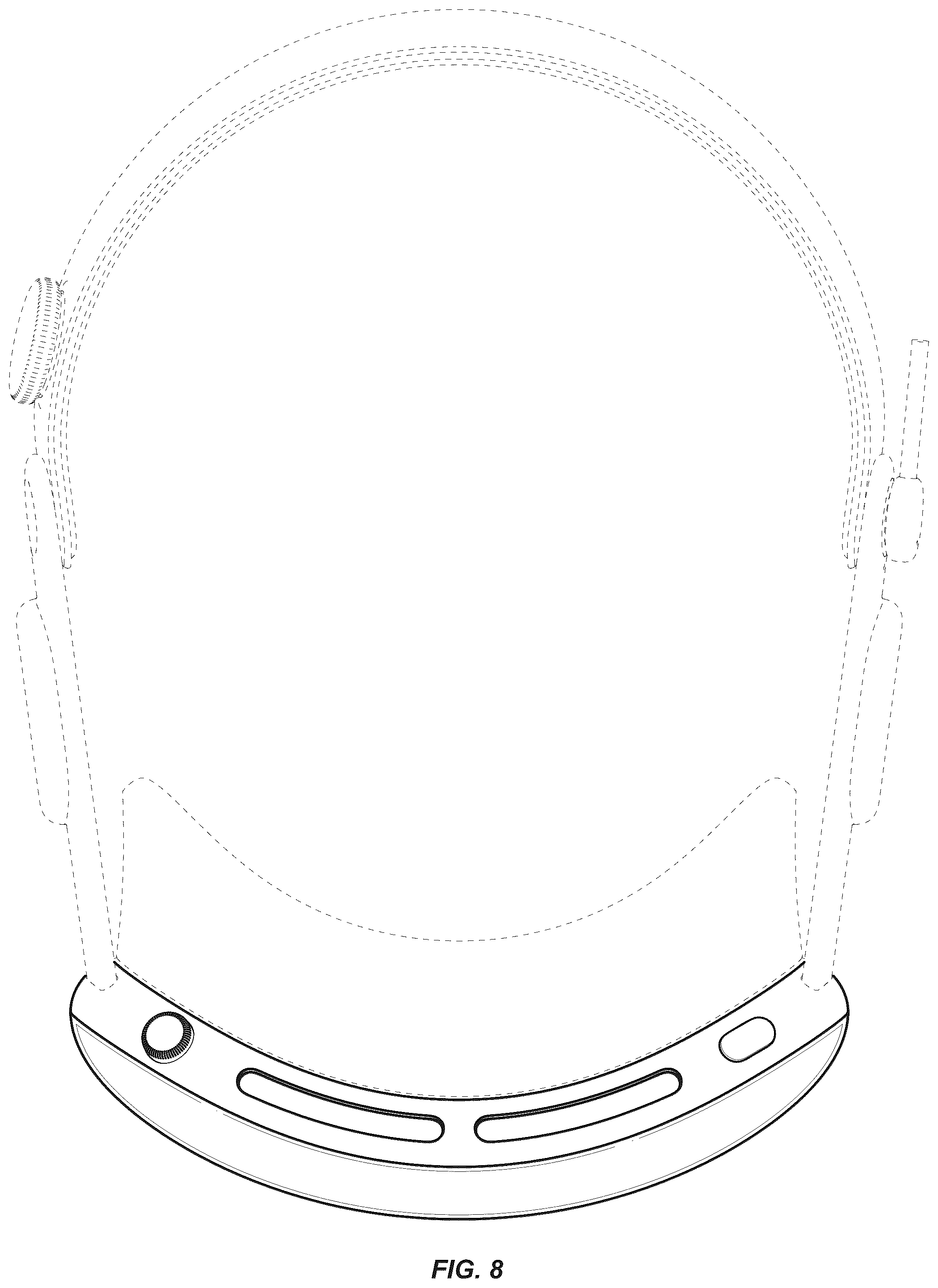 Patent USD1043680 Figure 7 – Head-mounted display