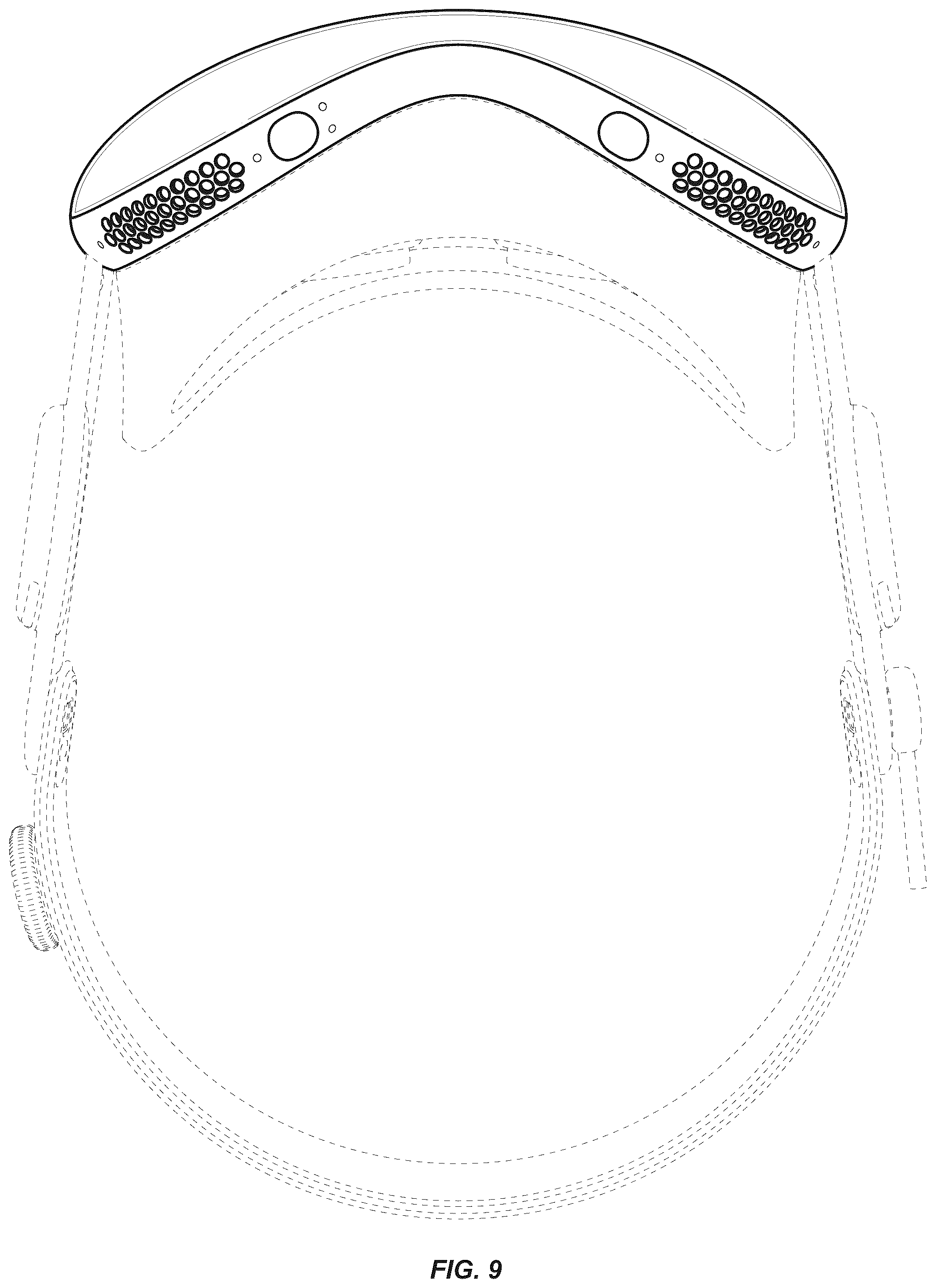 Patent USD1043680 Figure 8 – Head-mounted display