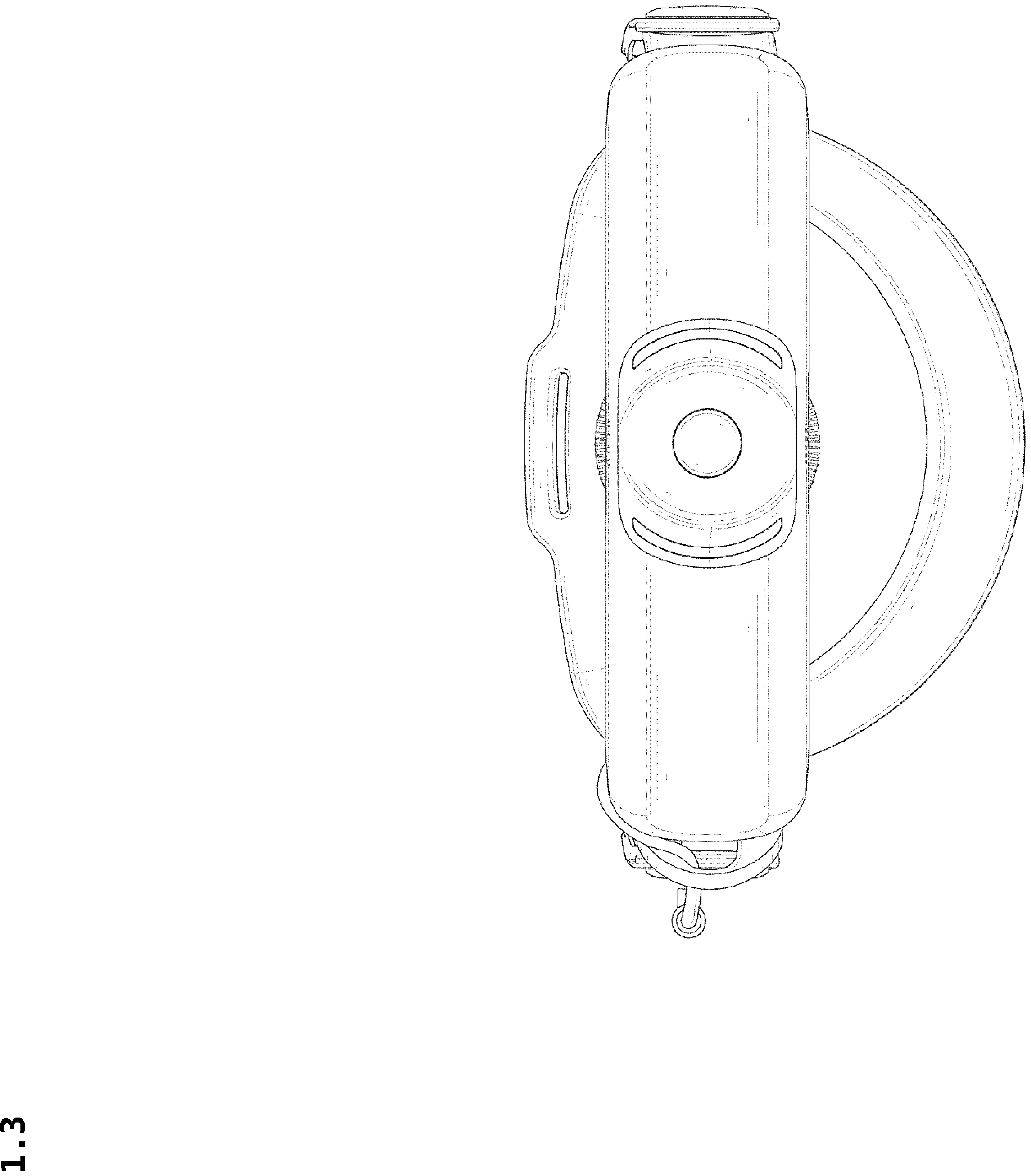 Patent USD1043681 Figure 3 – VR head strap