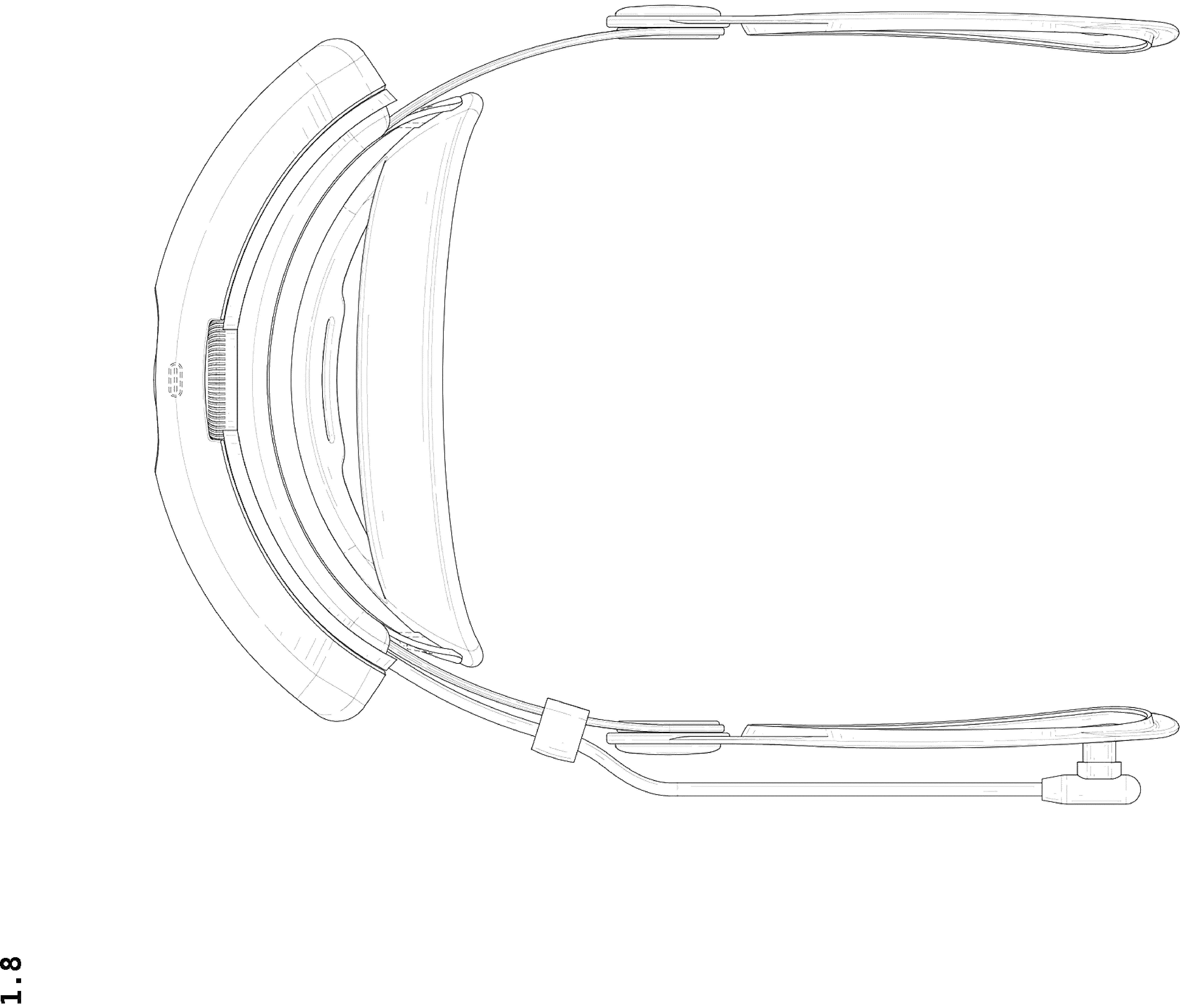 Patent USD1043681 Figure 8 – VR head strap