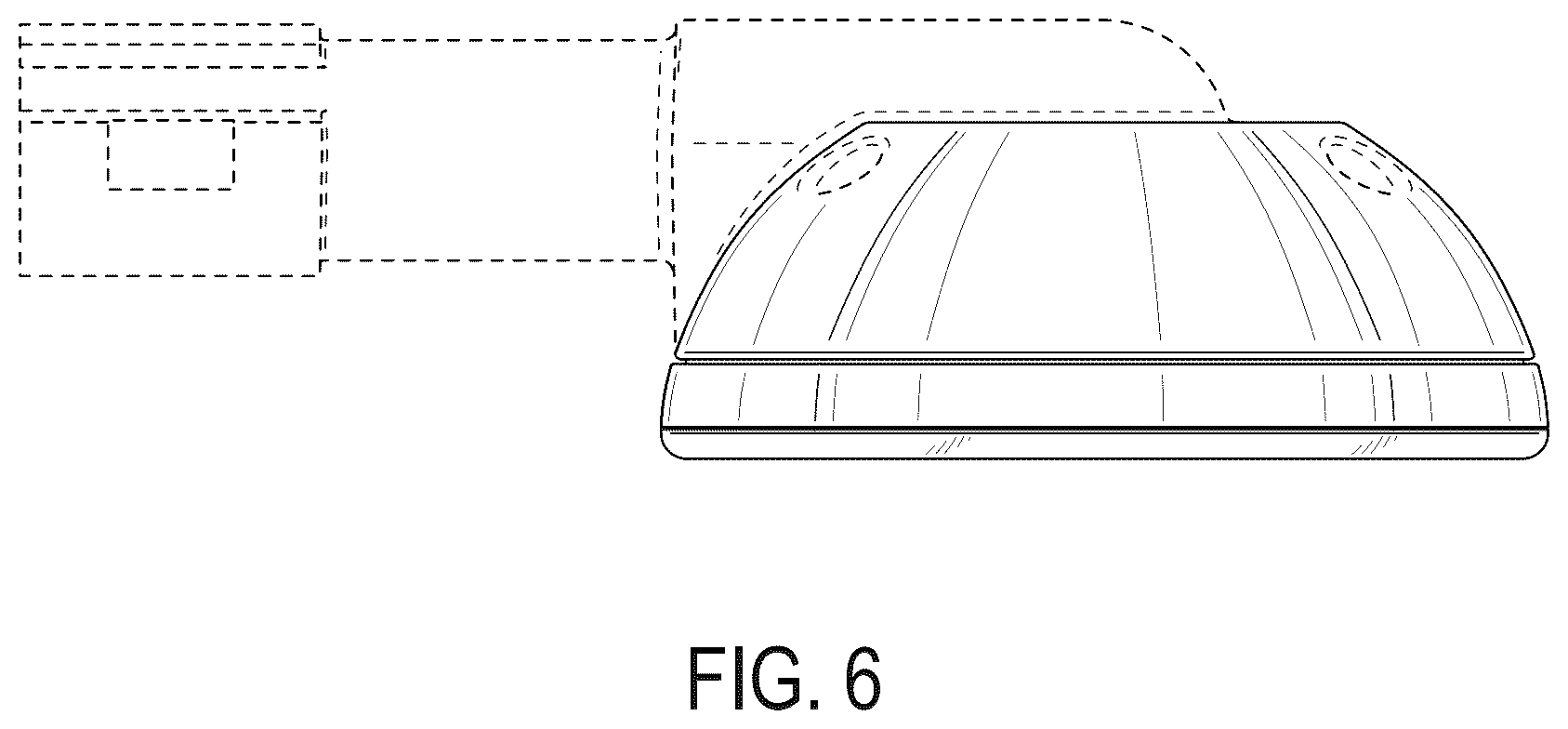 Patent USD1043683 Figure 6 – Interface device