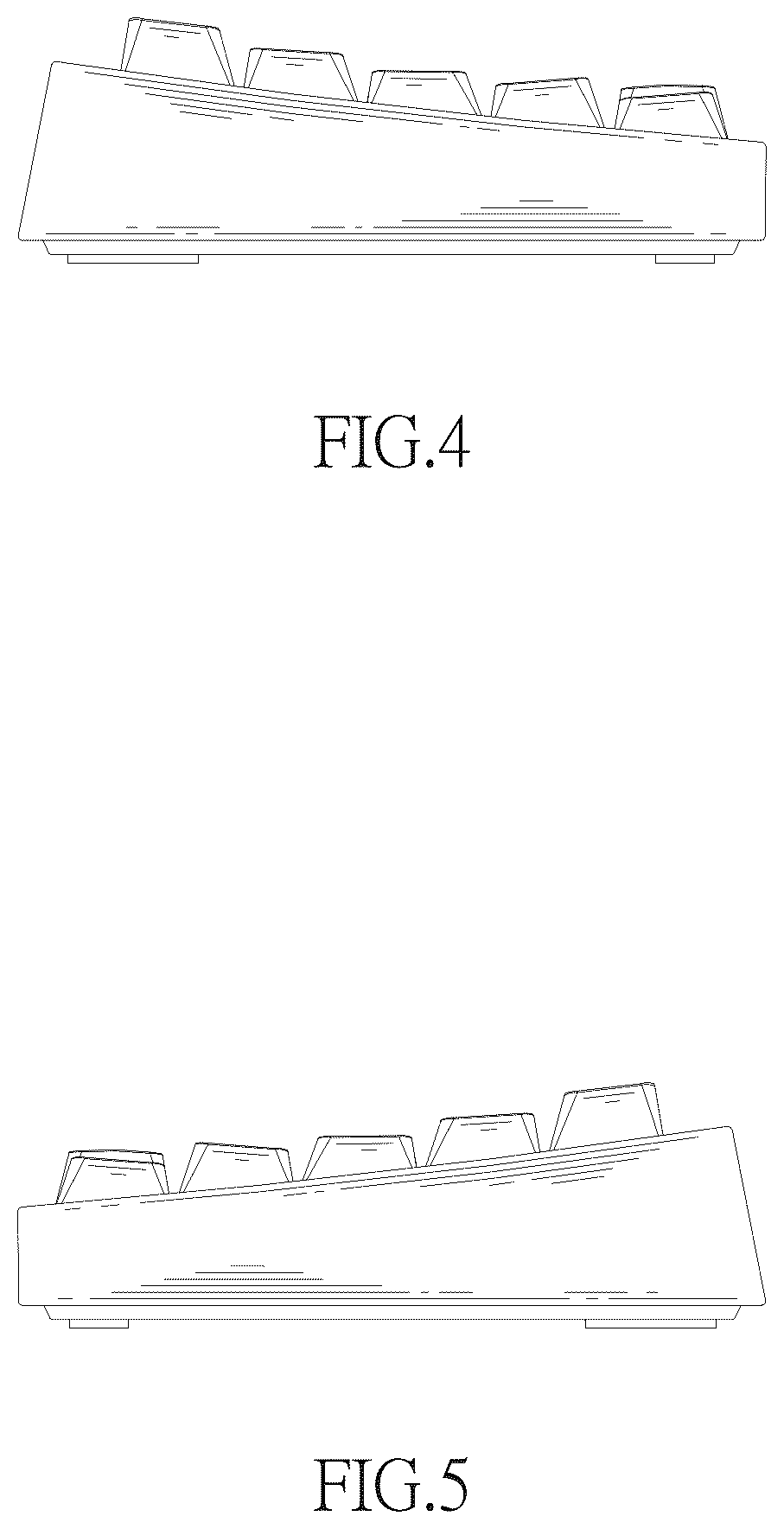 Patent USD1043685 Figure 4 – Keyboard