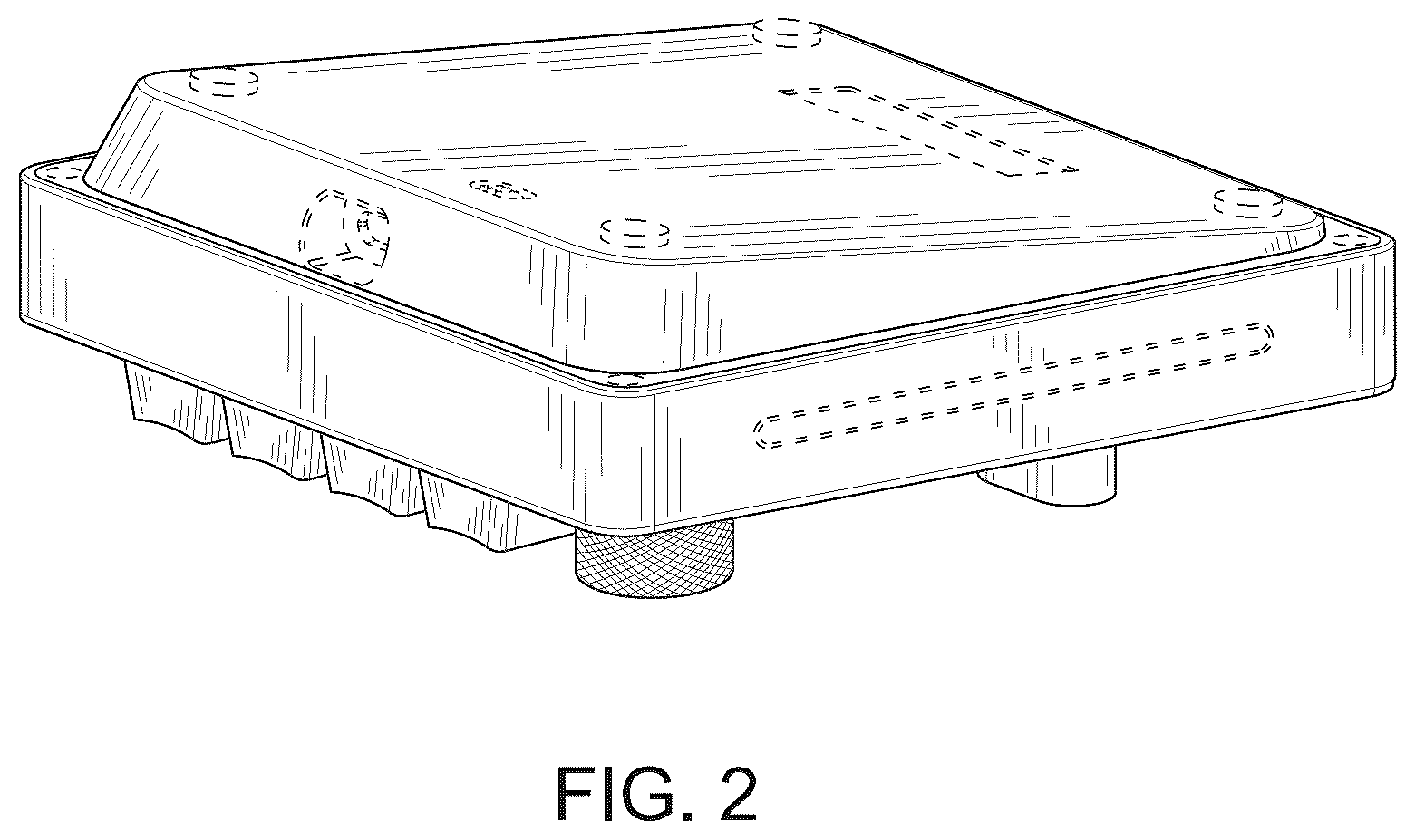 Patent USD1043686 Figure 2 – Computer keyboard