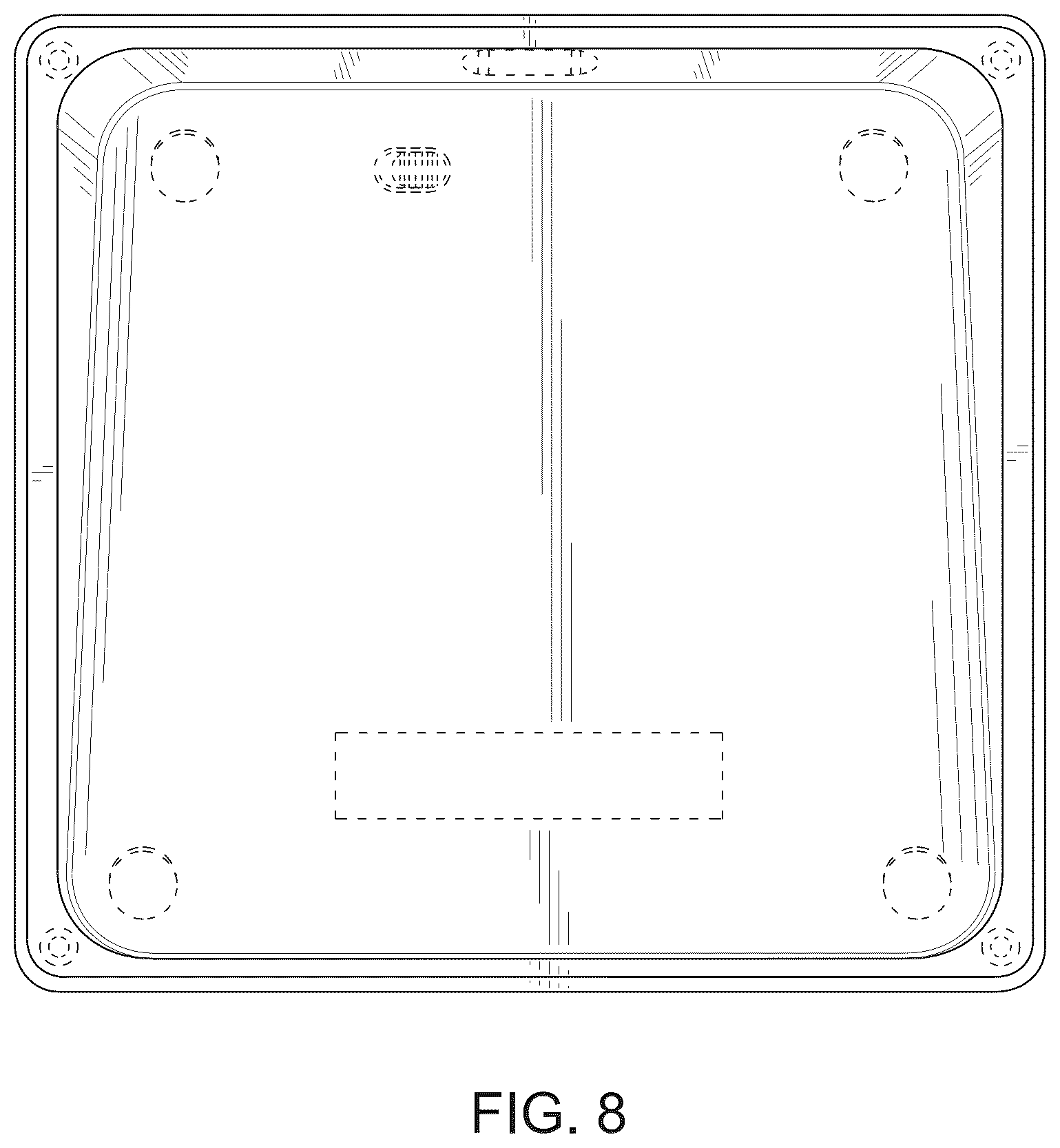 Patent USD1043686 Figure 8 – Computer keyboard
